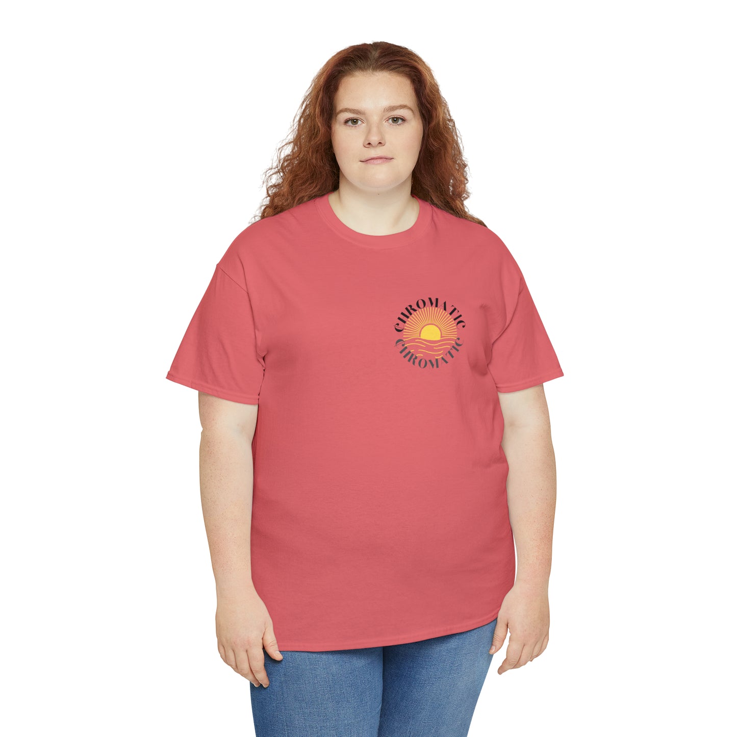 Chromatic Golden Hour Sun Circle Tee