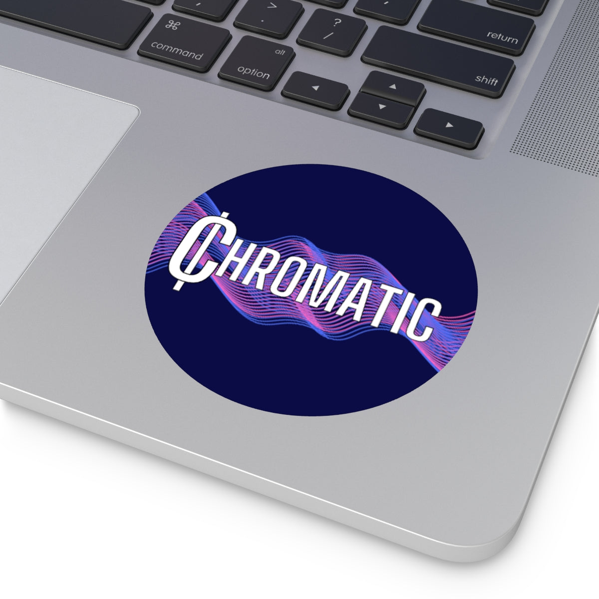 Chromatic Logo - Round Vinyl Stickers
