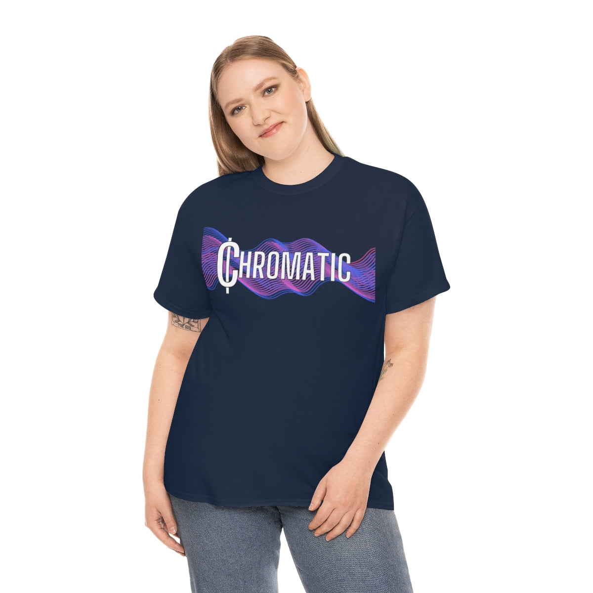 Chromatic Logo - Unisex Heavy Cotton Tee