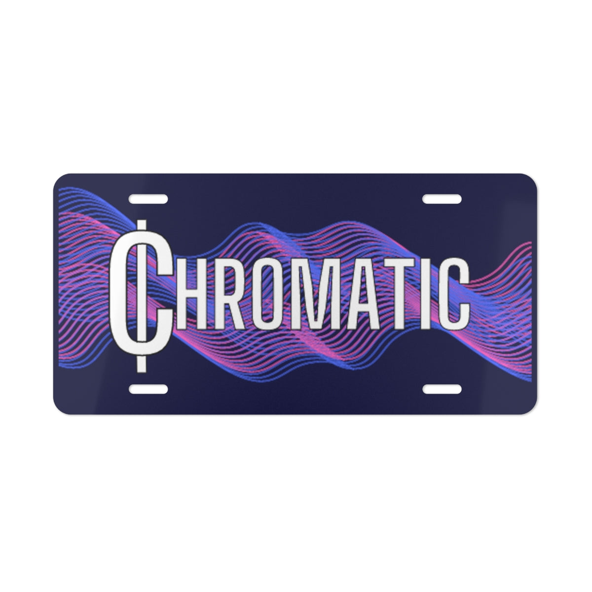 Chromatic Logo - License Plate