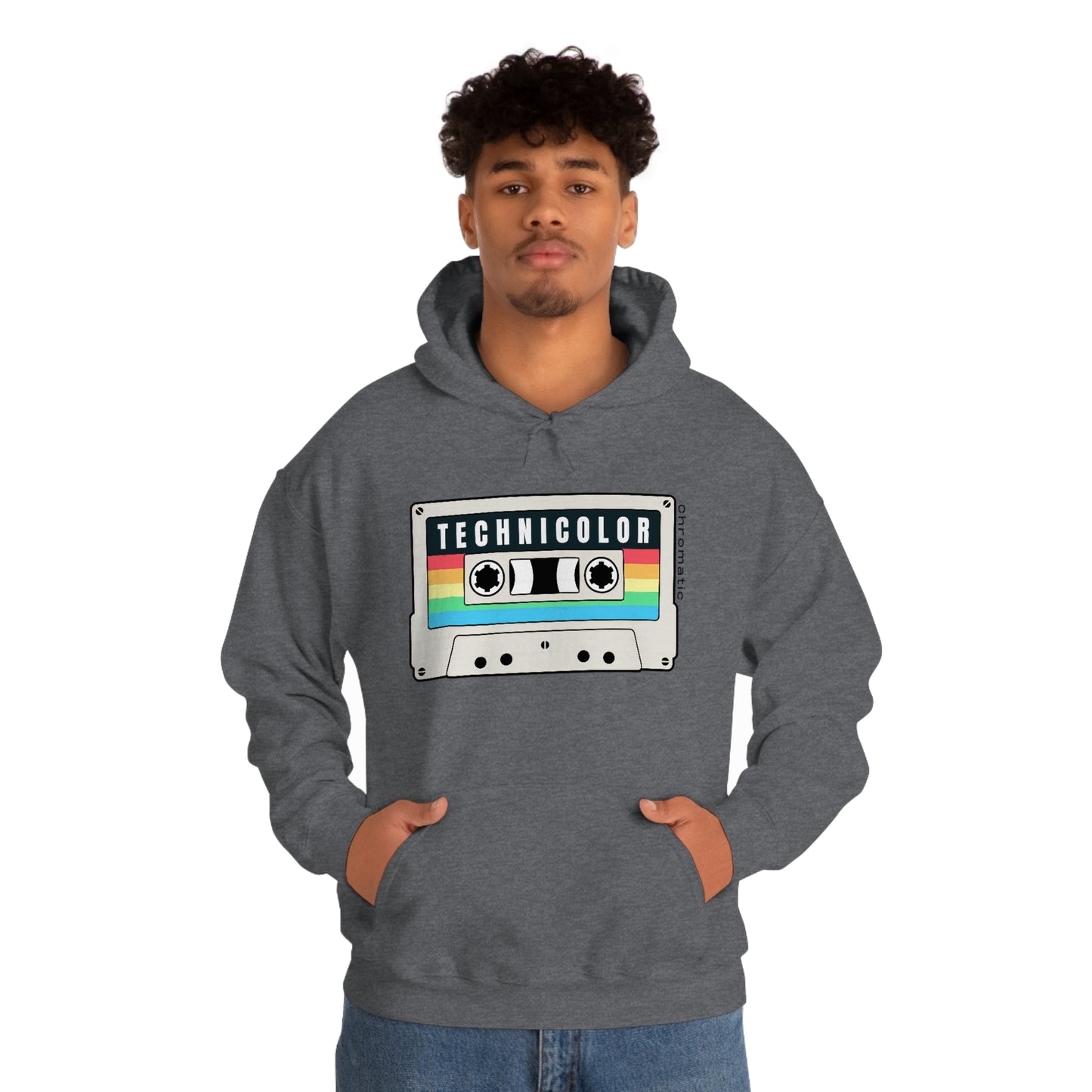 Technicolor Logo- Unisex Heavy Blend™ Hooded Sweatshirt