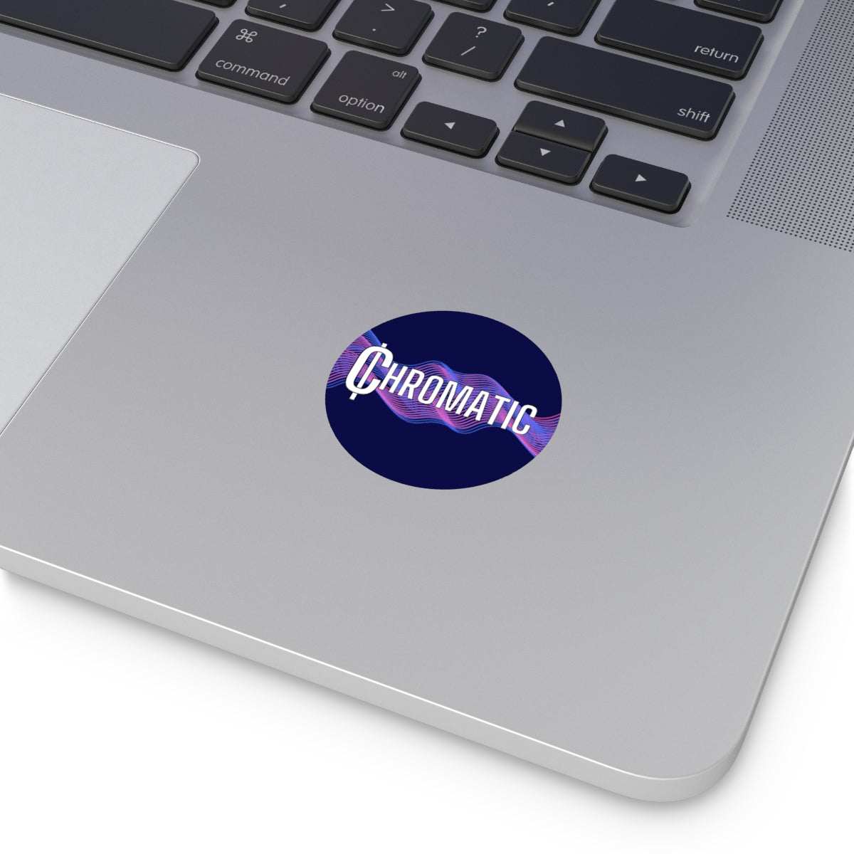 Chromatic Logo - Round Vinyl Stickers