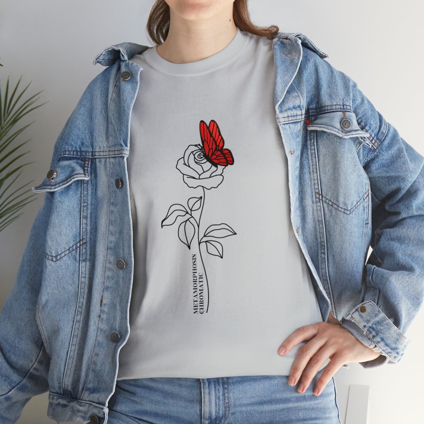 METAMORPHOSIS ROSE - Unisex Heavy Cotton Tee