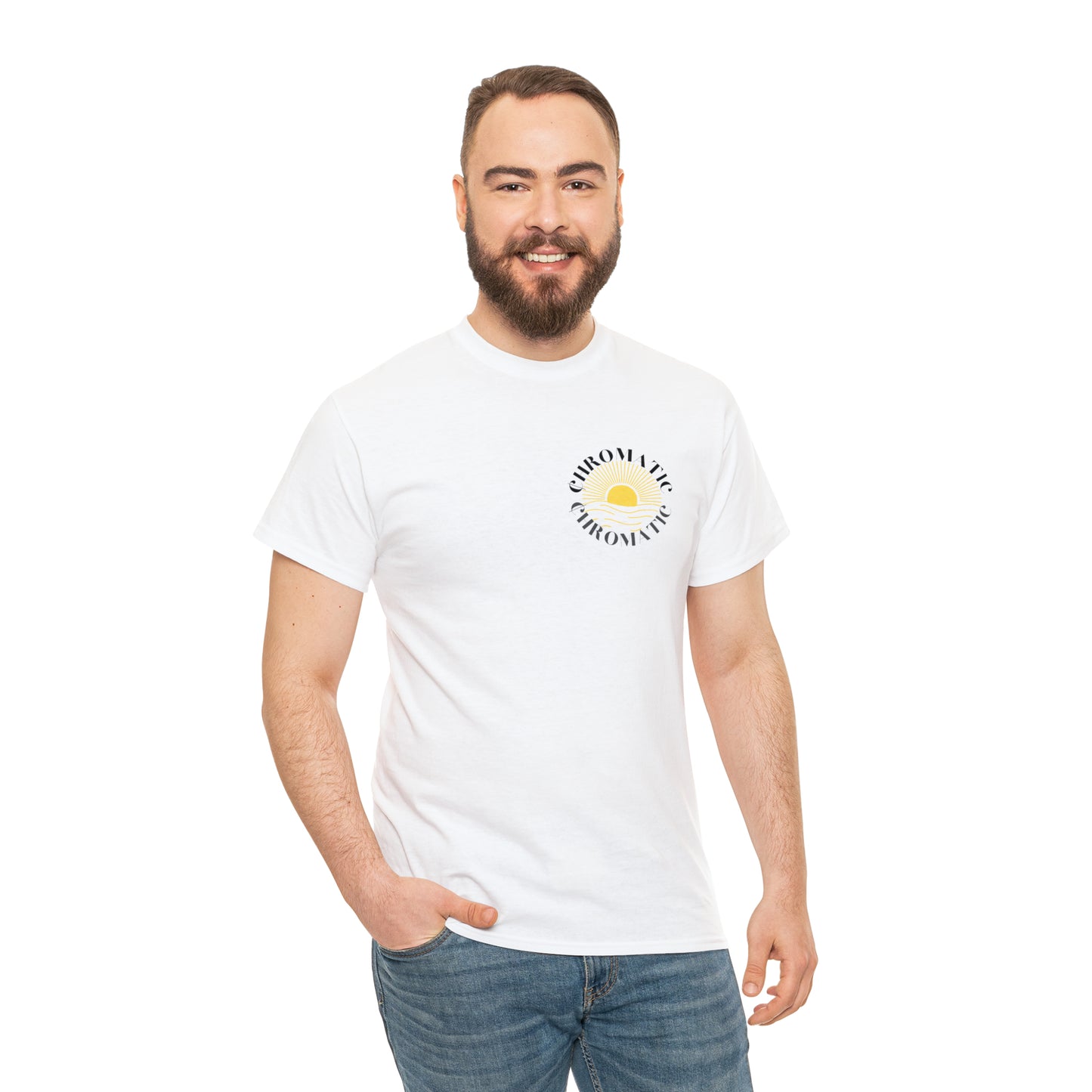 Chromatic Golden Hour Sun Circle Tee