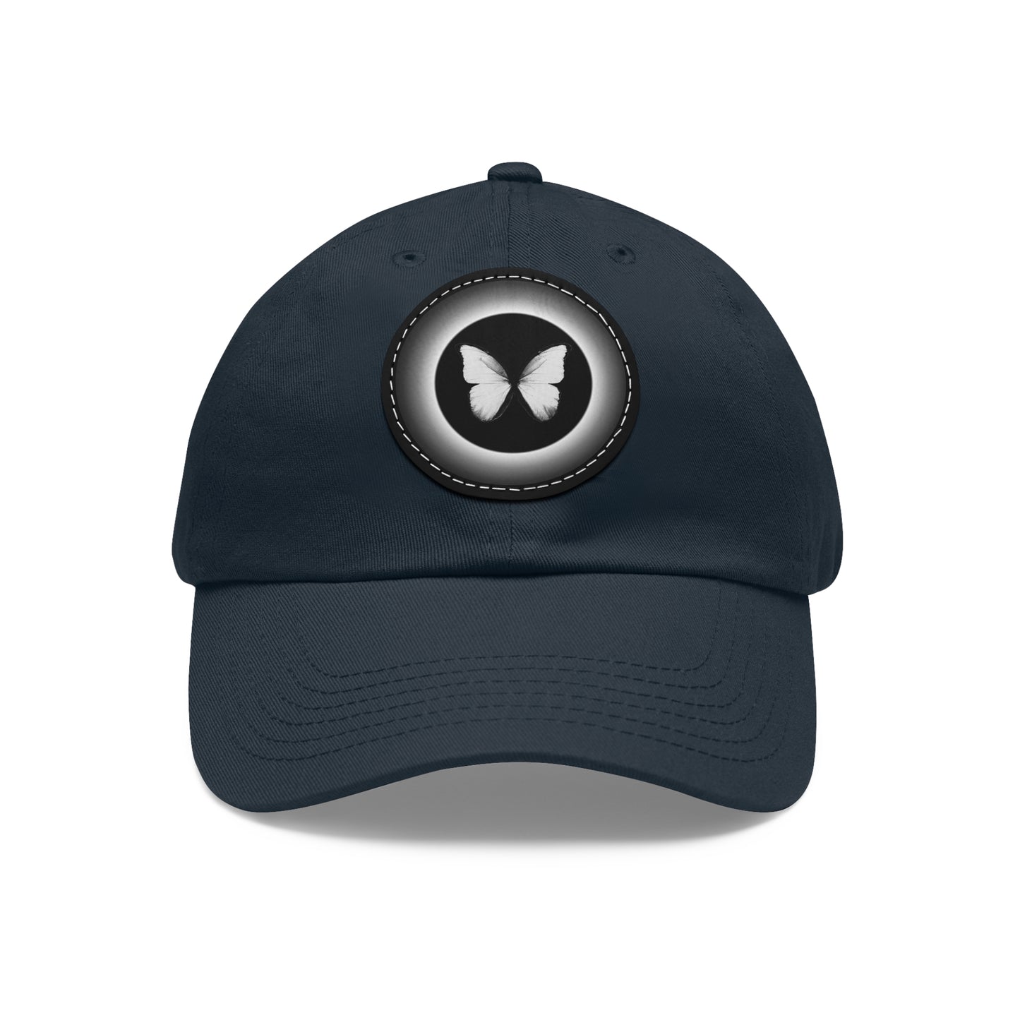 METAMORPHOSIS - Dad Hat with Leather Patch (Round)