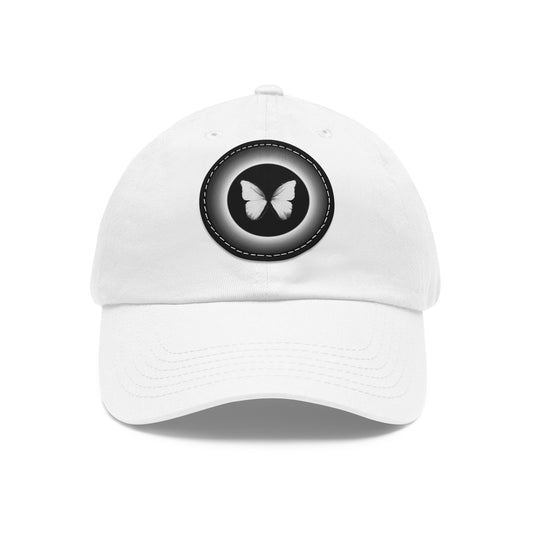 METAMORPHOSIS - Dad Hat with Leather Patch (Round)