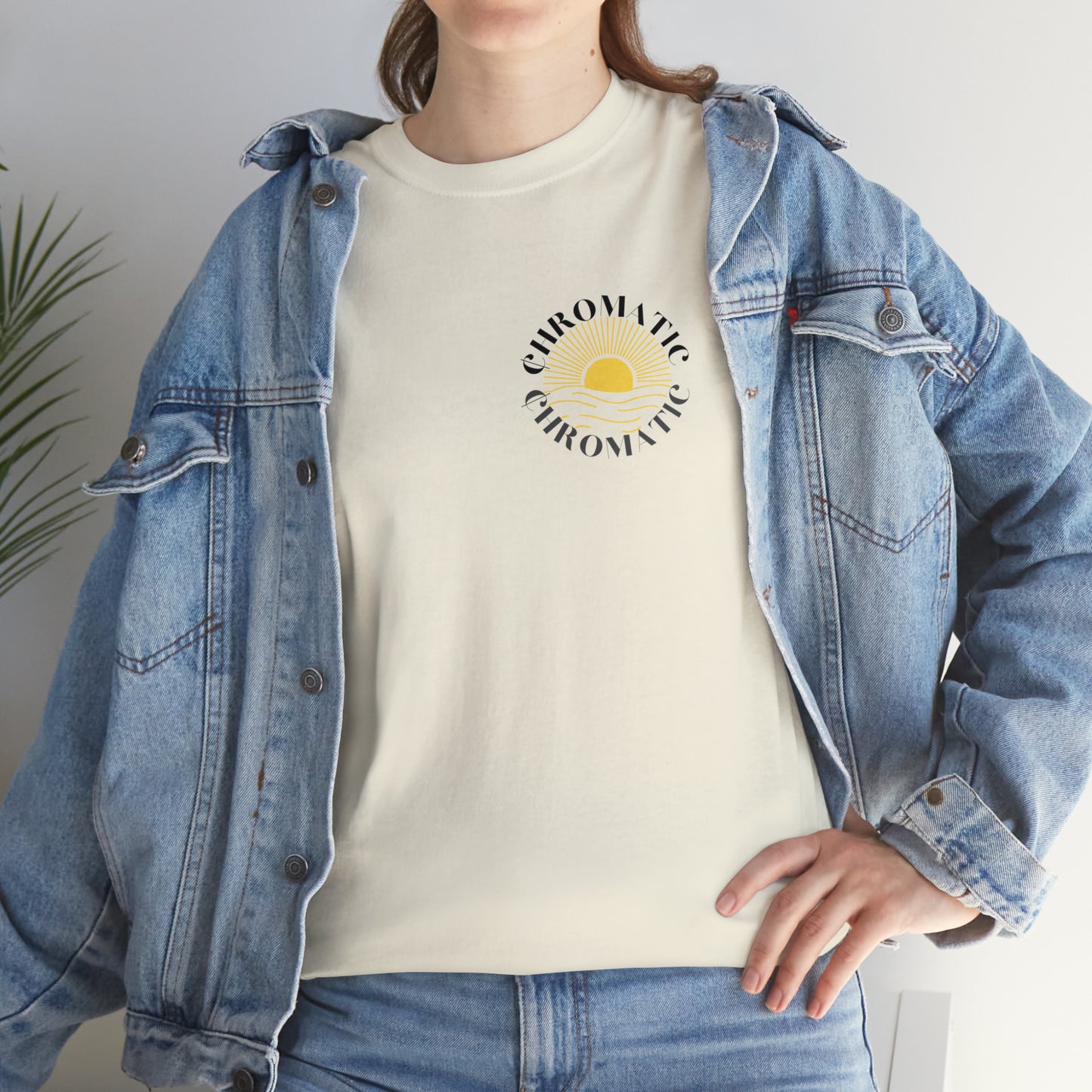 Chromatic Golden Hour Sun Circle Tee