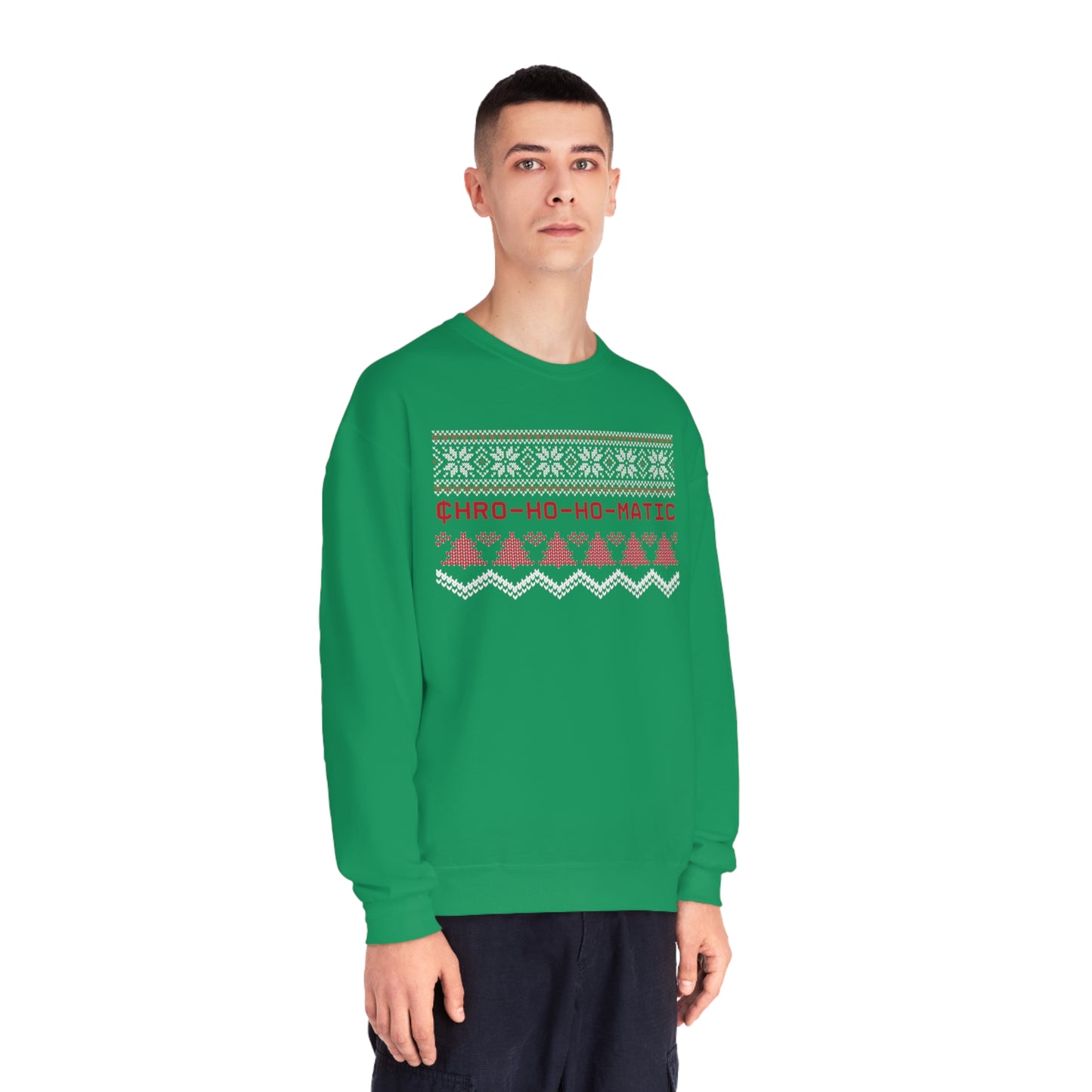 Holiday Chromatic - Unisex NuBlend® Crewneck Sweatshirt