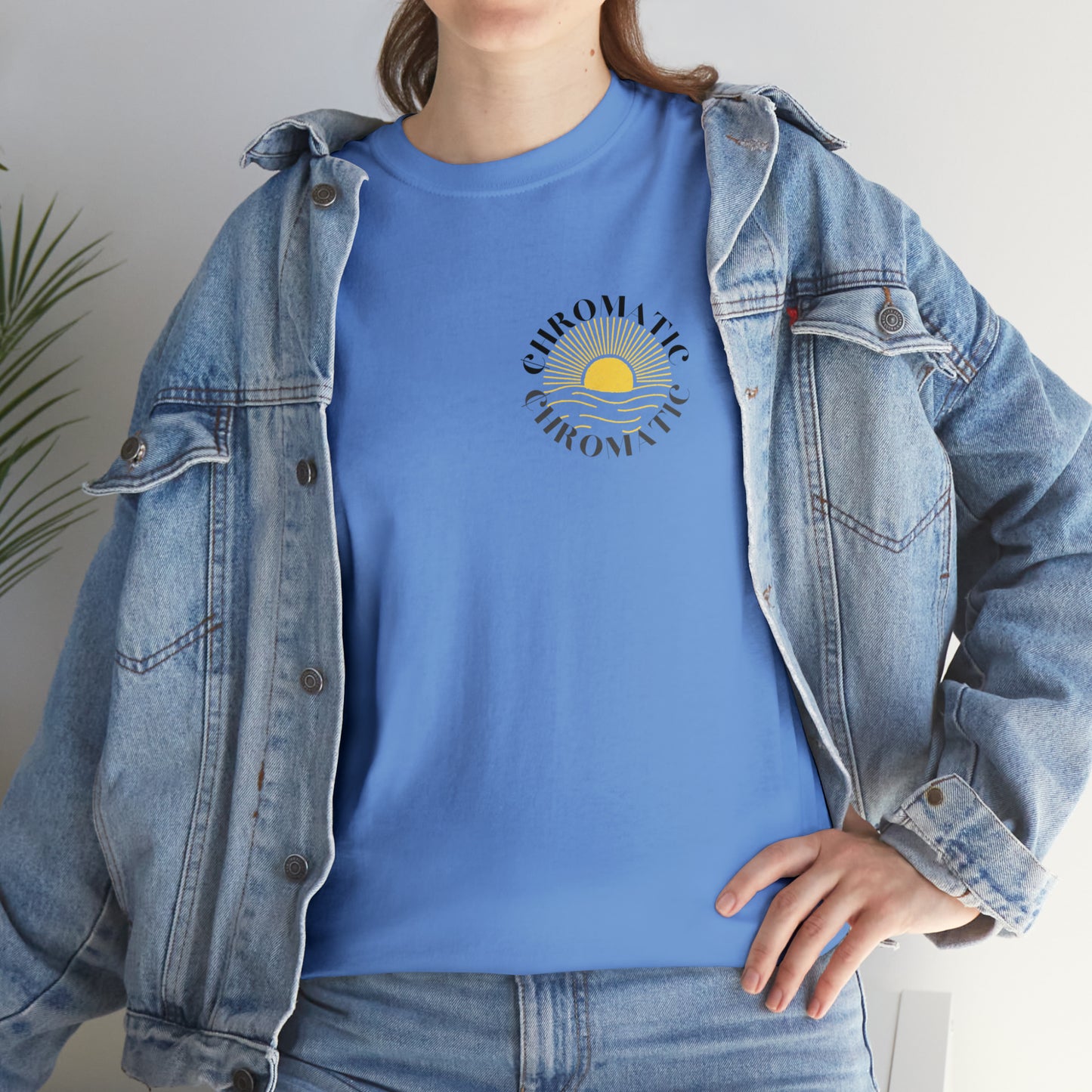 Chromatic Golden Hour Sun Circle Tee