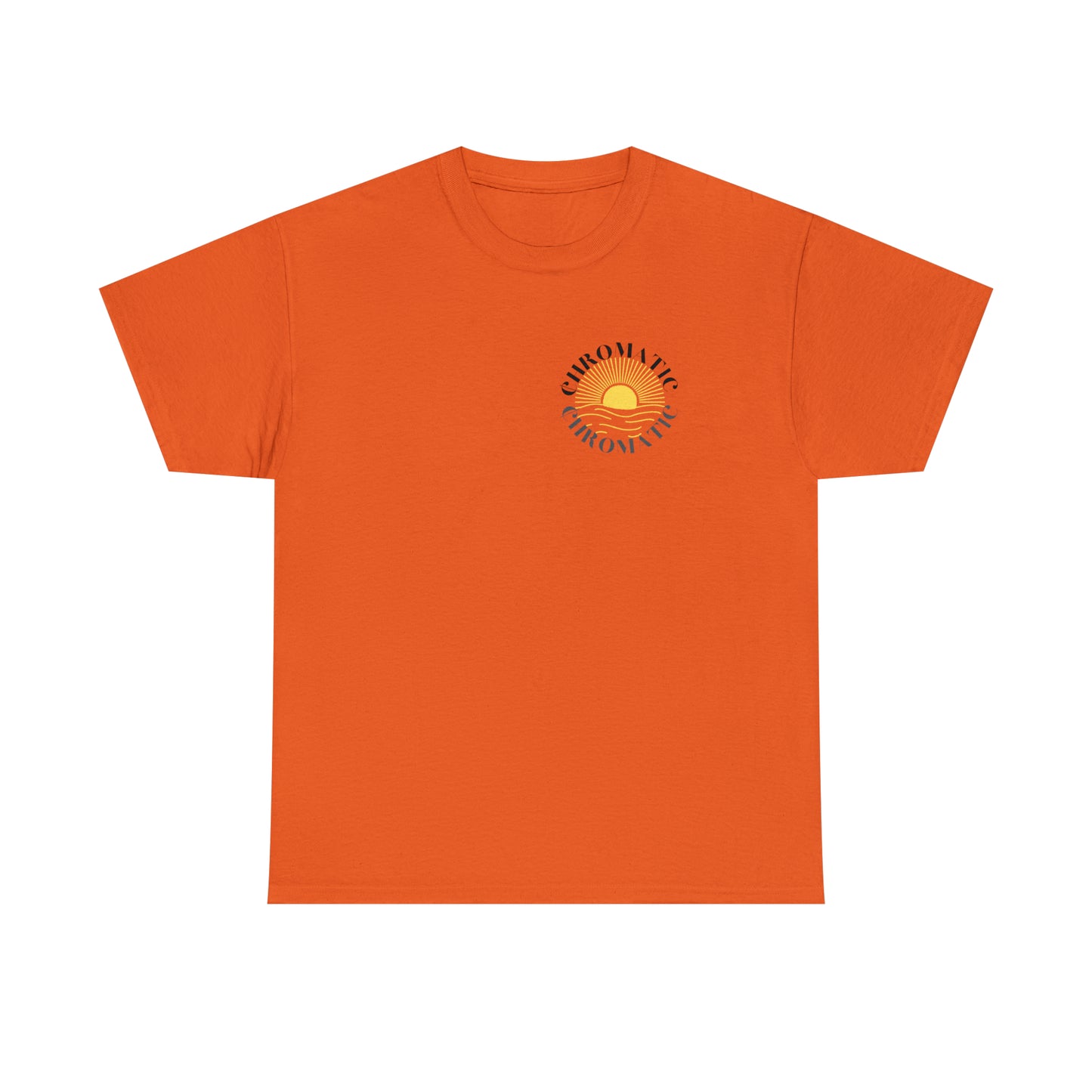 Chromatic Golden Hour Sun Circle Tee