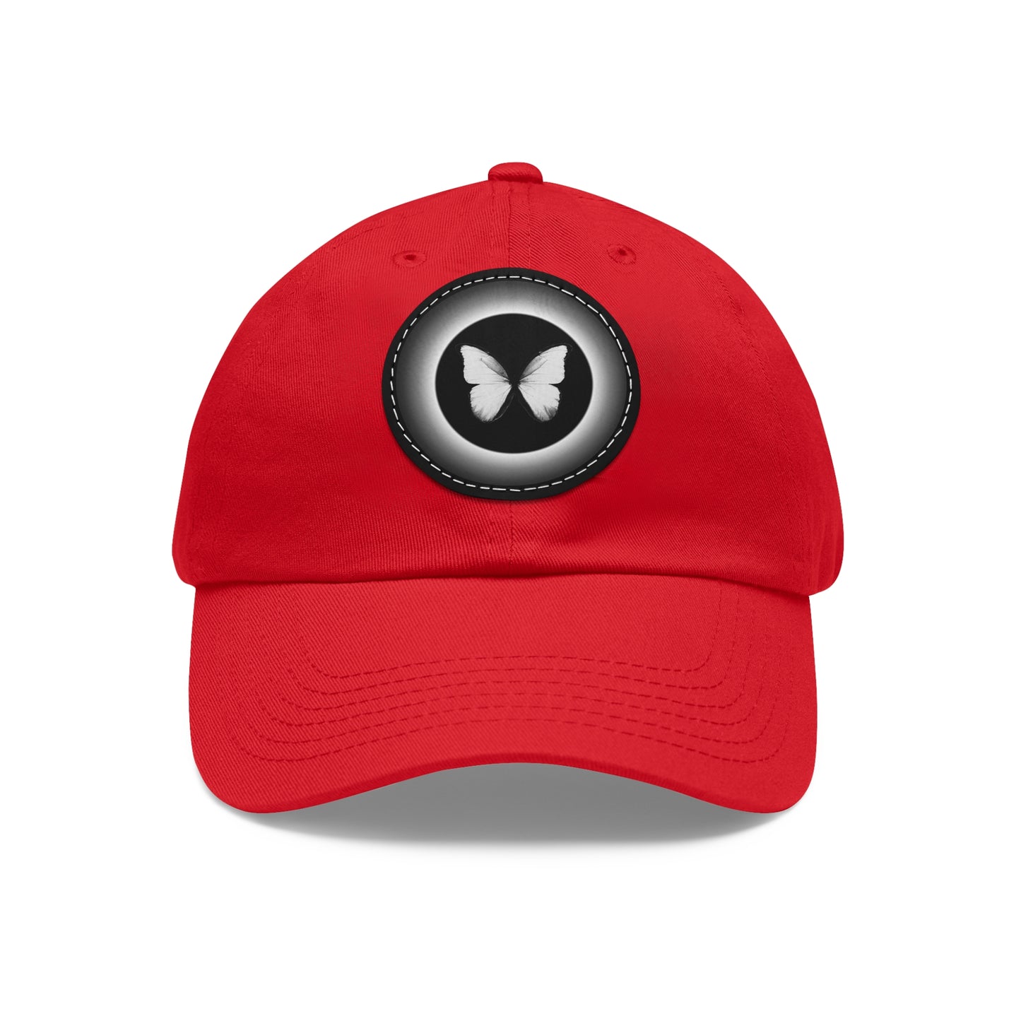 METAMORPHOSIS - Dad Hat with Leather Patch (Round)