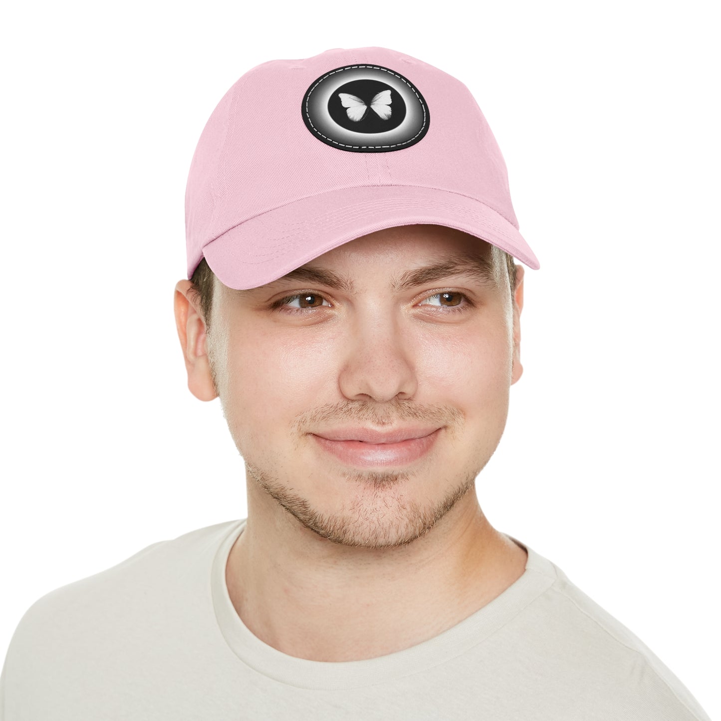 METAMORPHOSIS - Dad Hat with Leather Patch (Round)