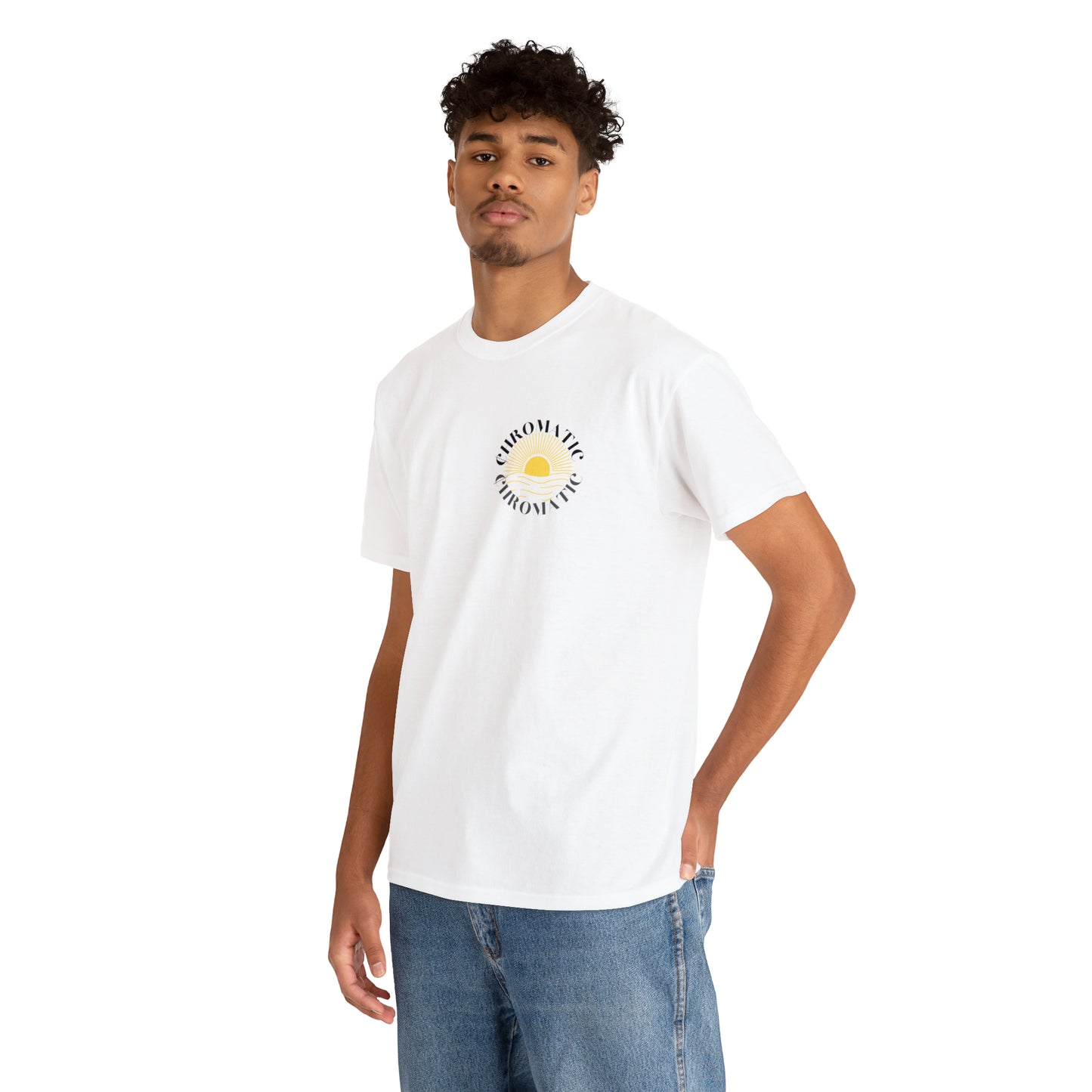 Chromatic Golden Hour Sun Circle Tee