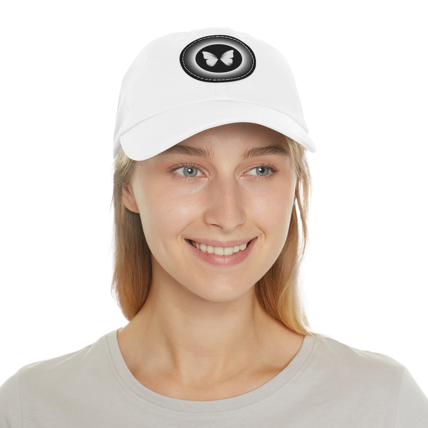 METAMORPHOSIS - Dad Hat with Leather Patch (Round)