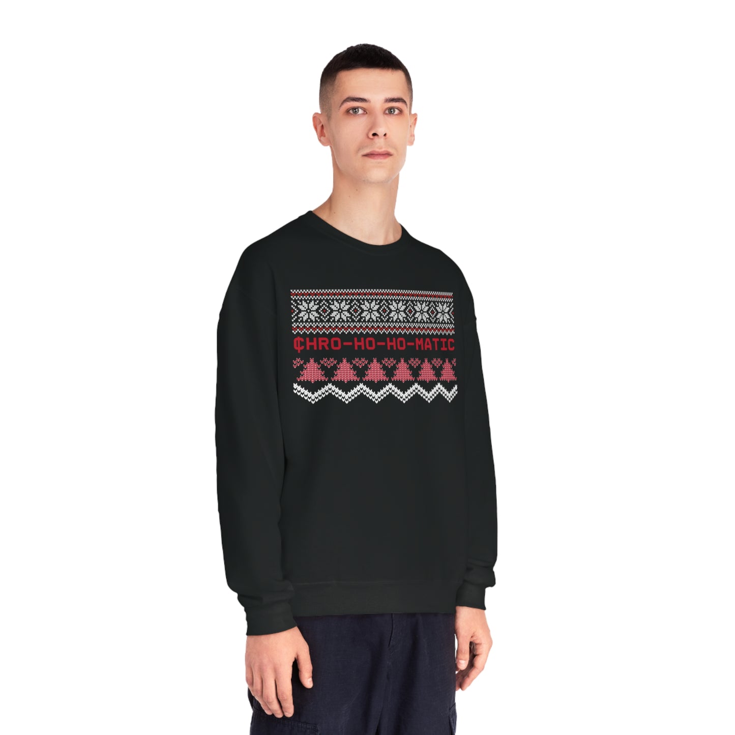 Holiday Chromatic - Unisex NuBlend® Crewneck Sweatshirt