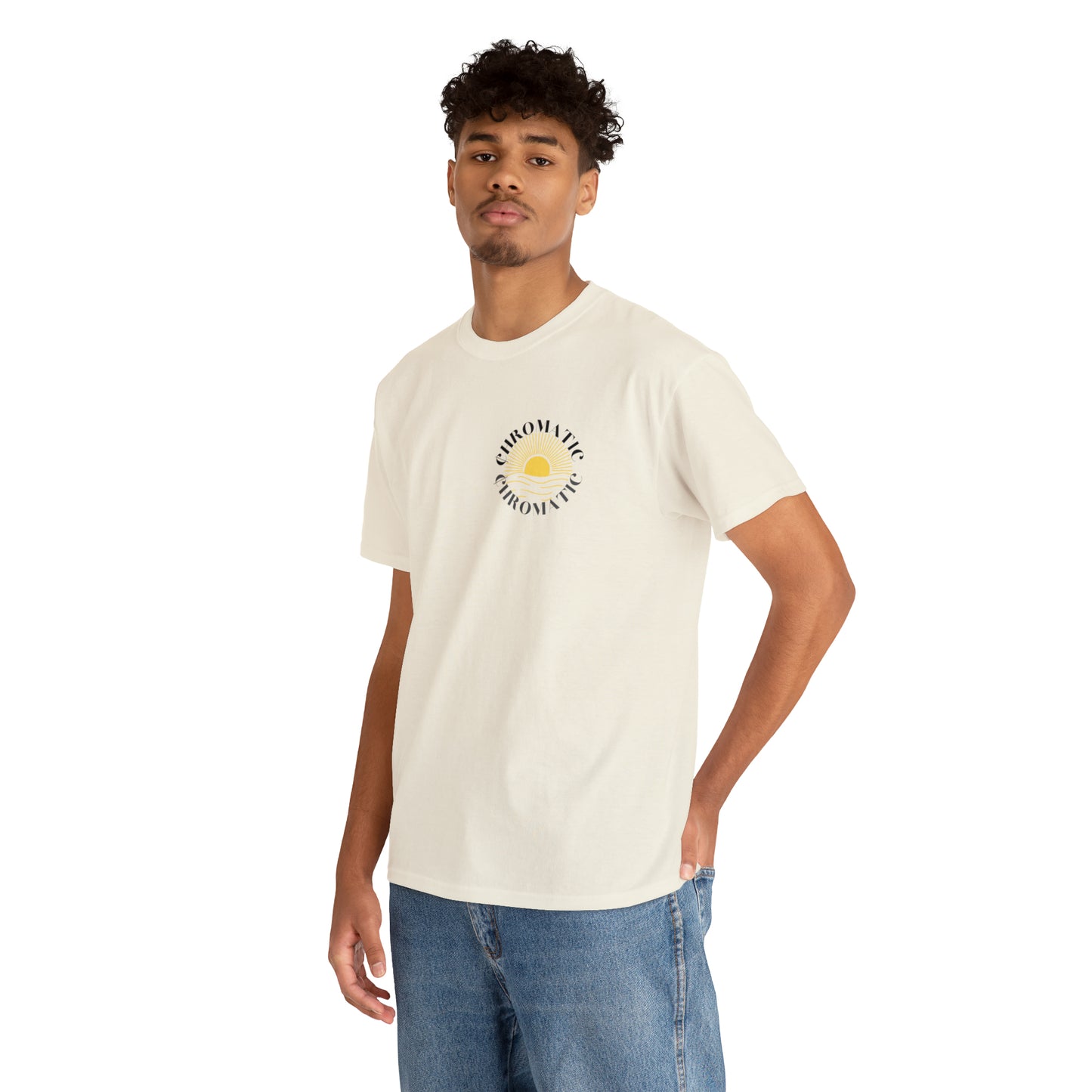 Chromatic Golden Hour Sun Circle Tee