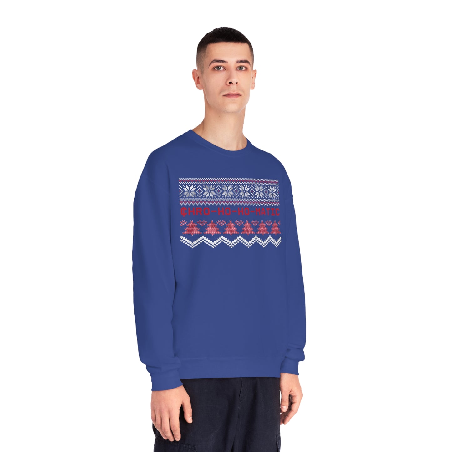 Holiday Chromatic - Unisex NuBlend® Crewneck Sweatshirt