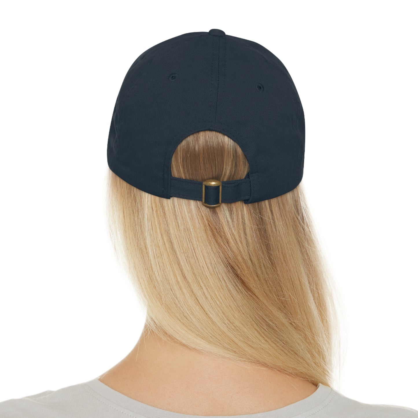 METAMORPHOSIS - Dad Hat with Leather Patch (Round)