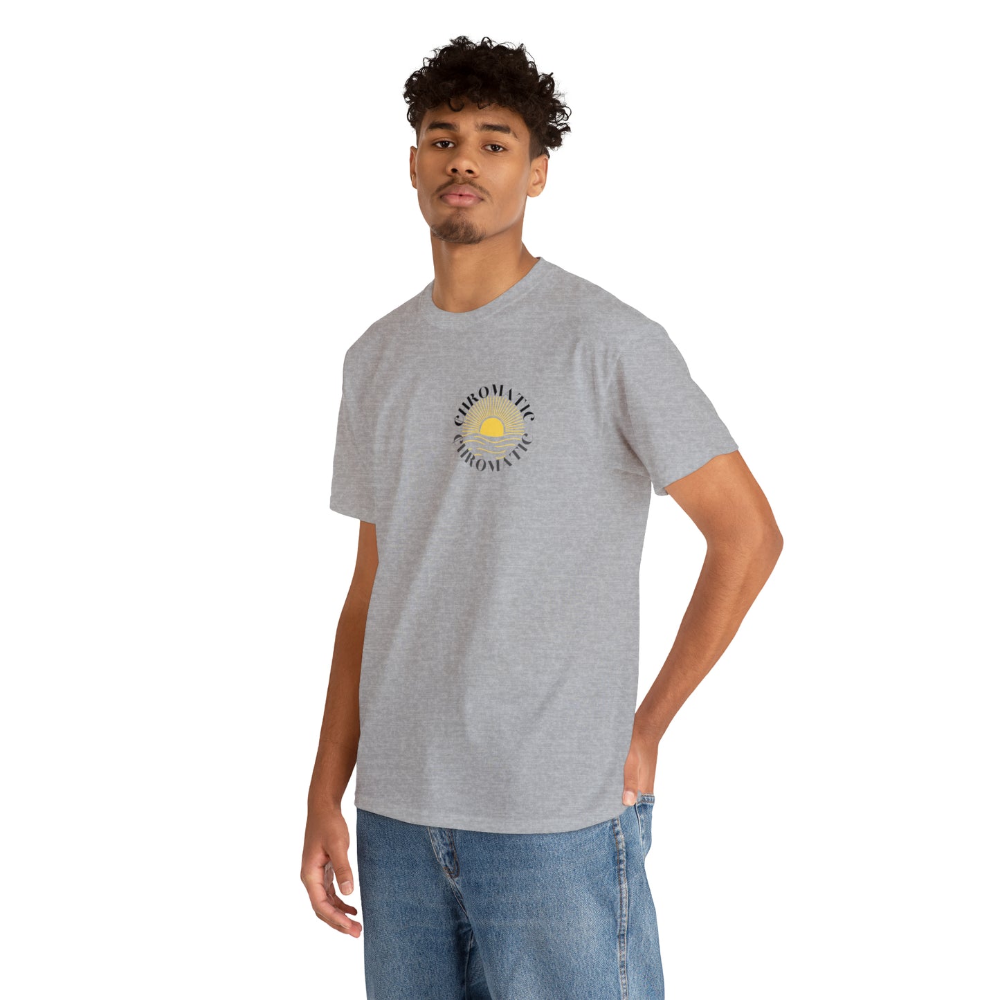 Chromatic Golden Hour Sun Circle Tee