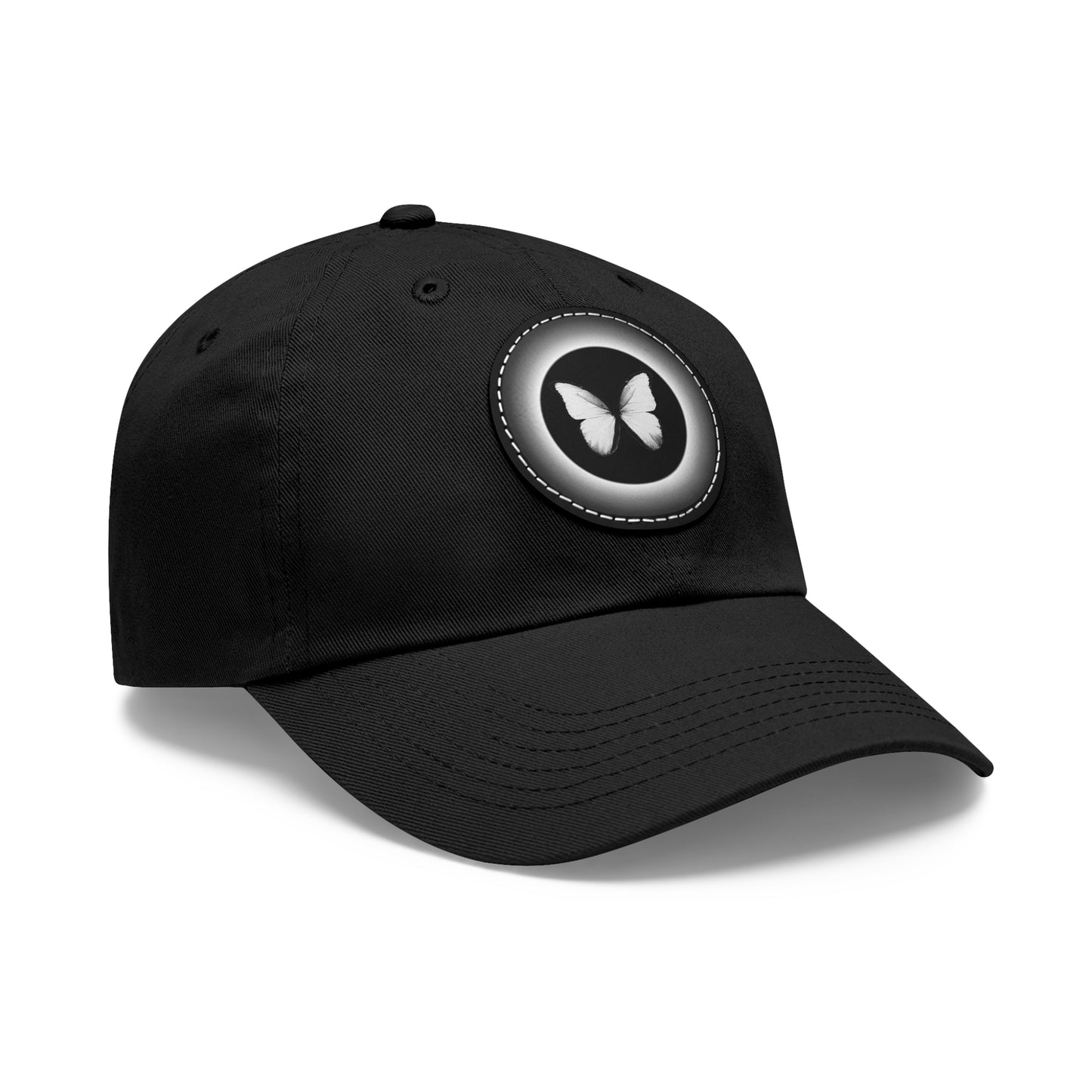 METAMORPHOSIS - Dad Hat with Leather Patch (Round)