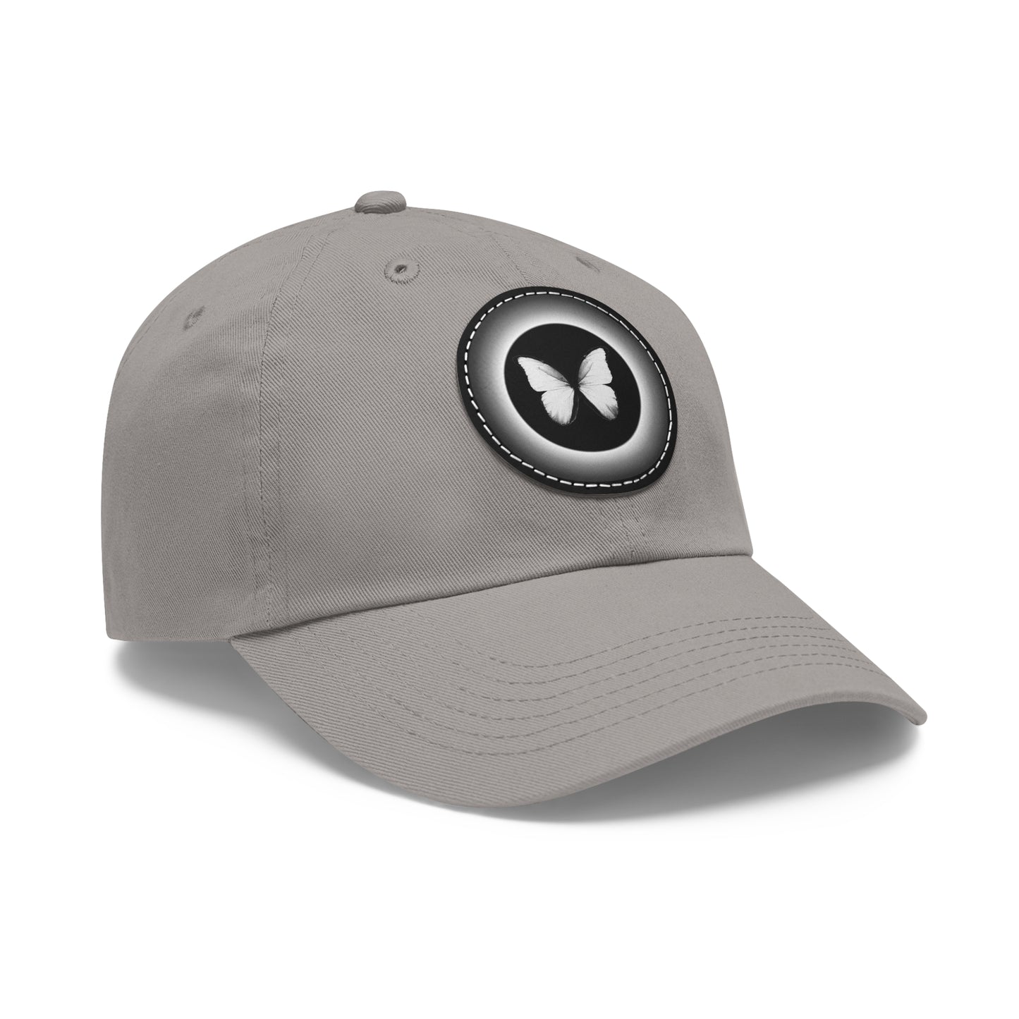 METAMORPHOSIS - Dad Hat with Leather Patch (Round)