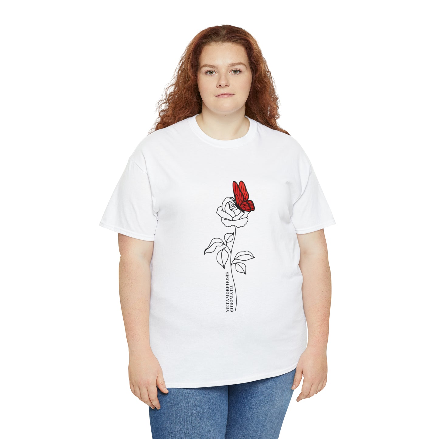 METAMORPHOSIS ROSE - Unisex Heavy Cotton Tee