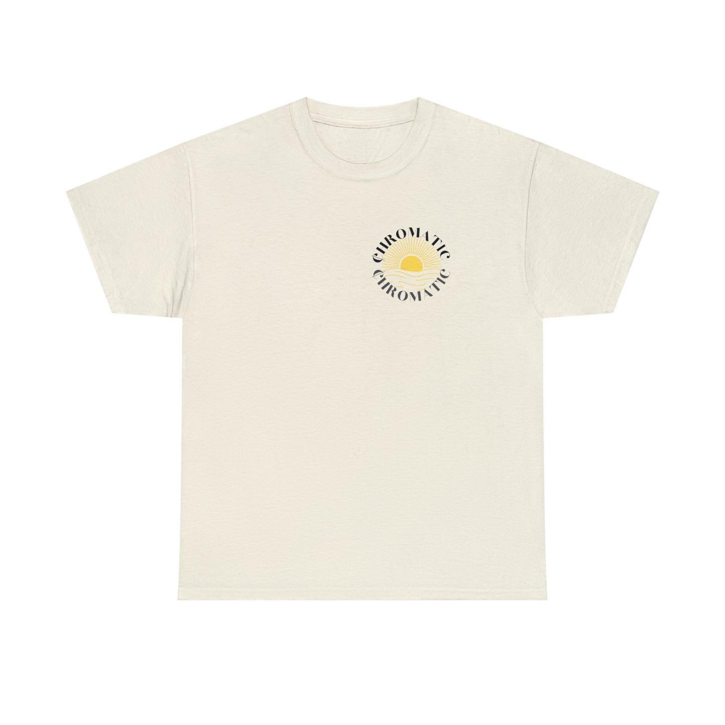 Chromatic Golden Hour Sun Circle Tee