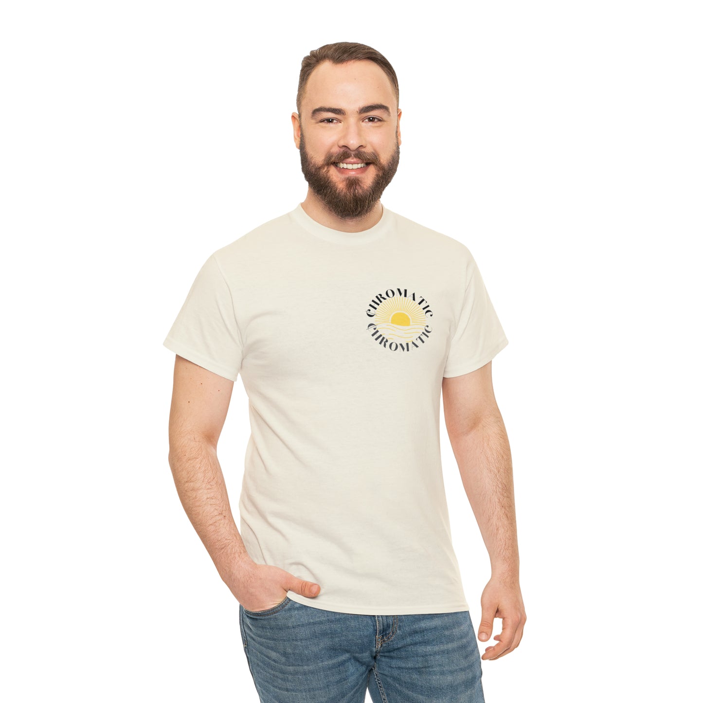 Chromatic Golden Hour Sun Circle Tee