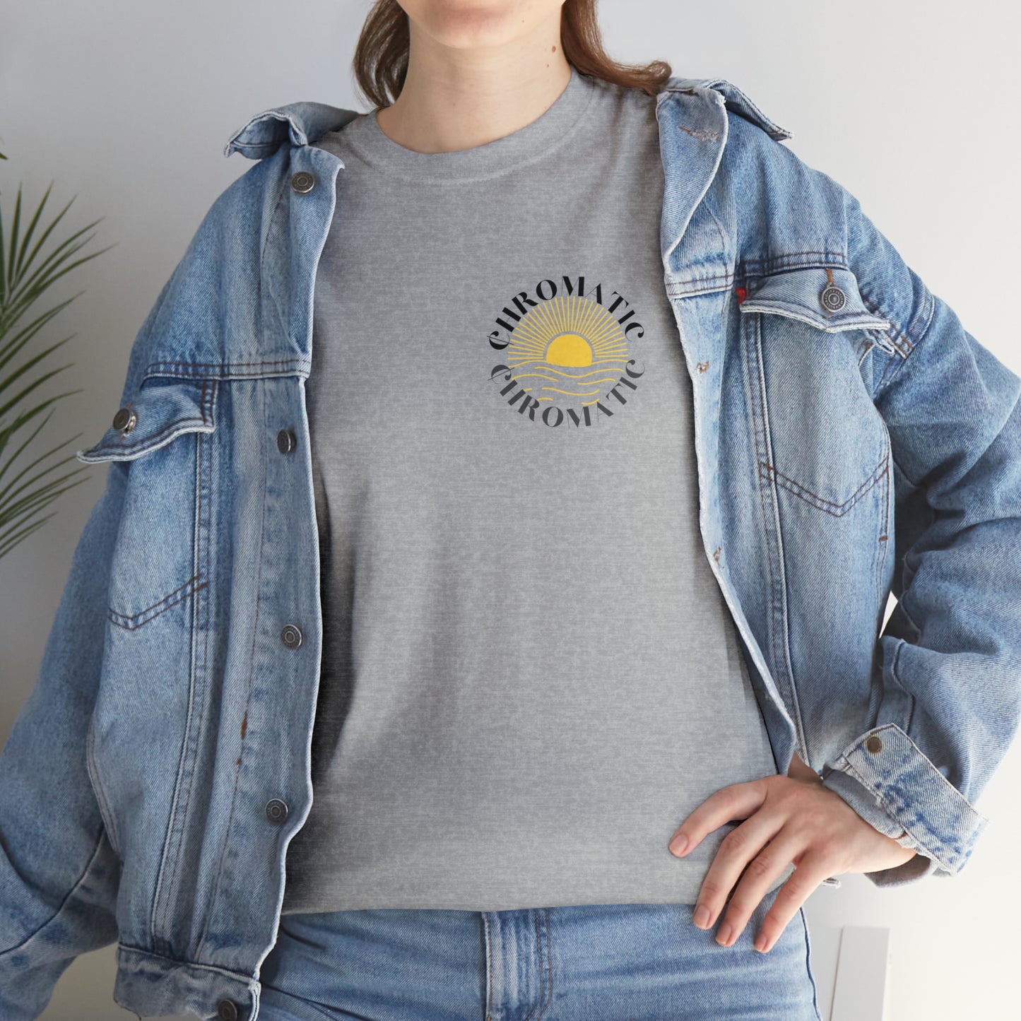 Chromatic Golden Hour Sun Circle Tee