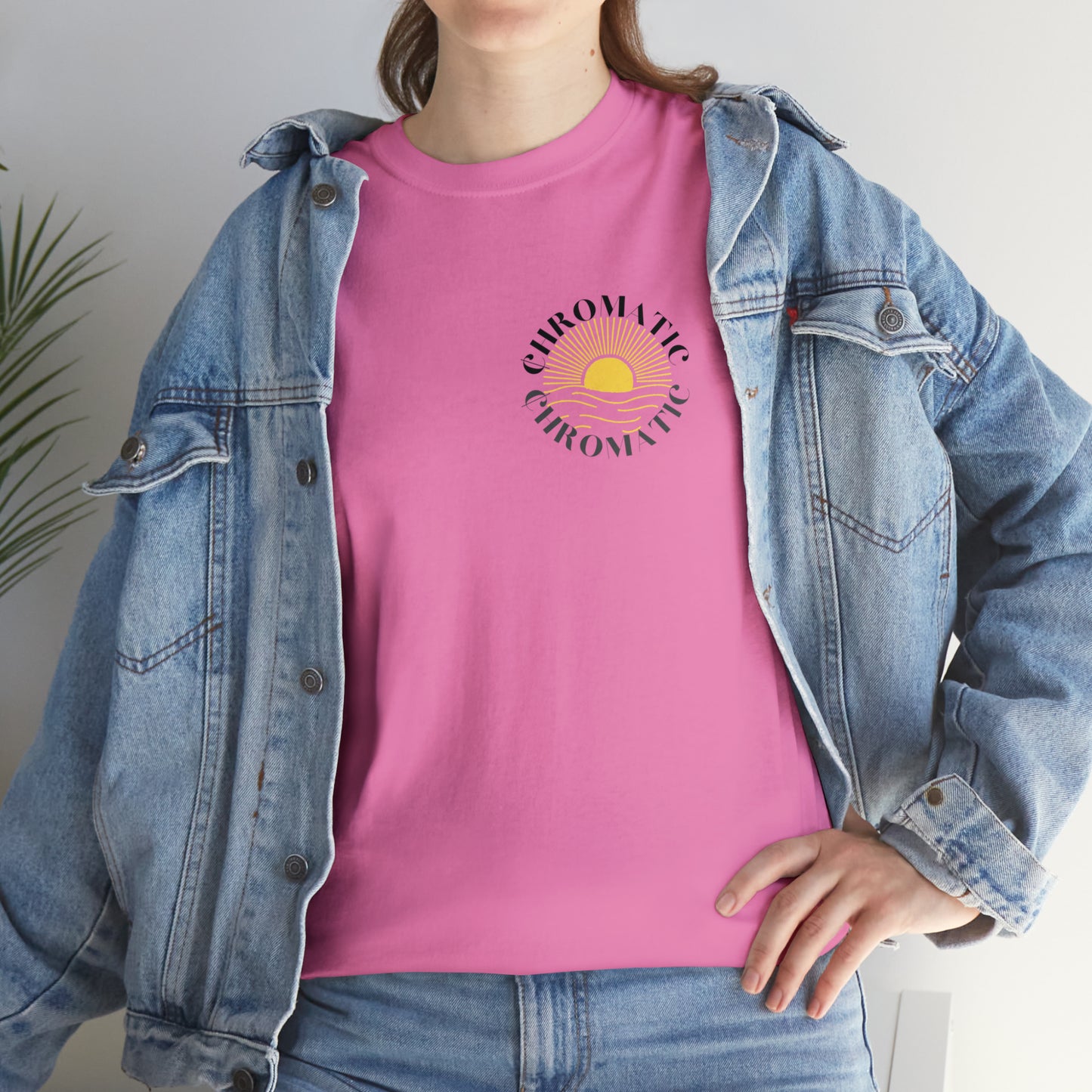 Chromatic Golden Hour Sun Circle Tee