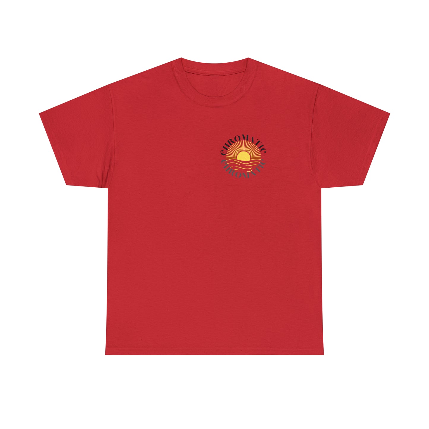 Chromatic Golden Hour Sun Circle Tee