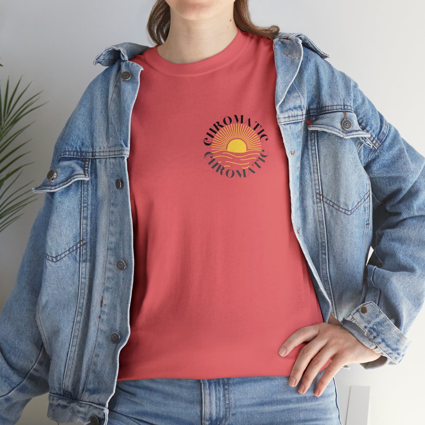 Chromatic Golden Hour Sun Circle Tee