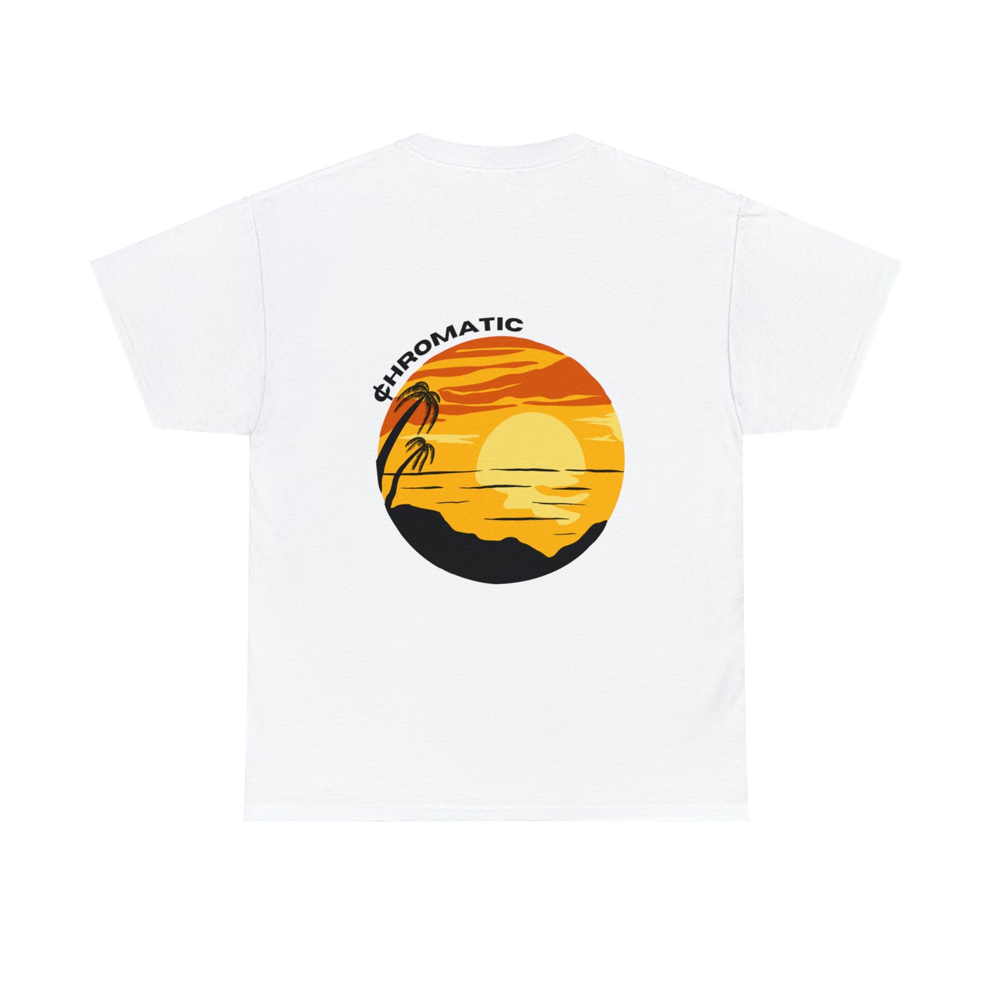 Chromatic Golden Hour Palm Tee