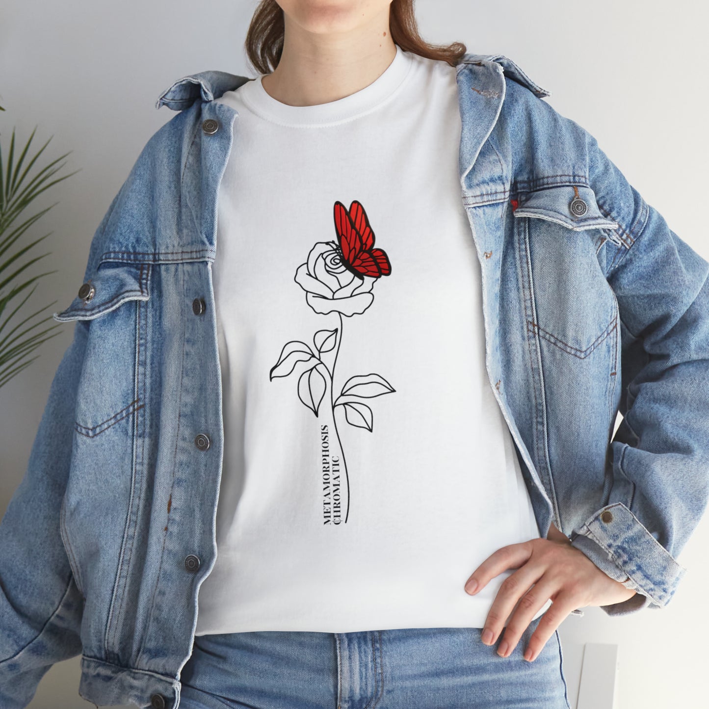 METAMORPHOSIS ROSE - Unisex Heavy Cotton Tee