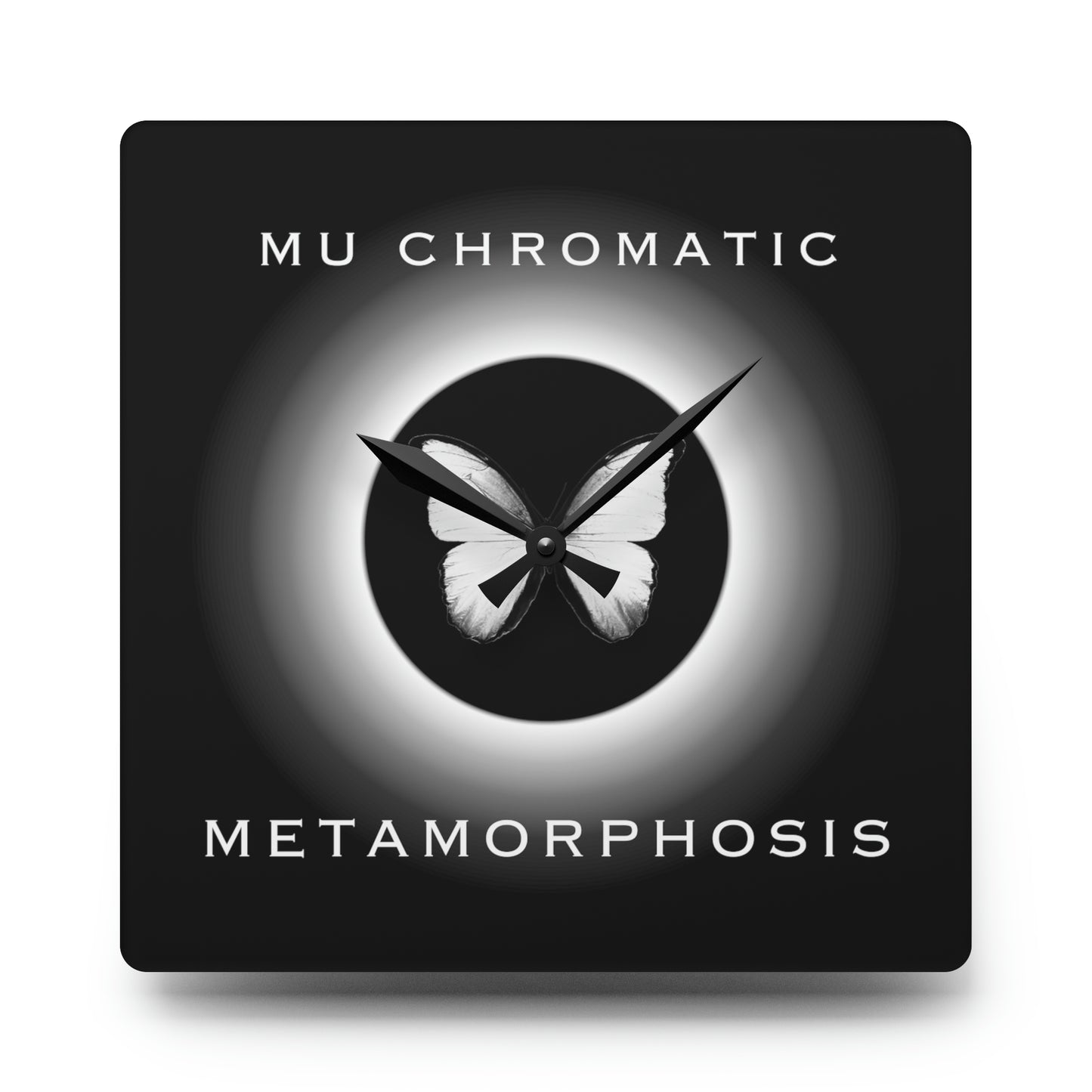 METAMORHOSIS - Acrylic Wall Clock