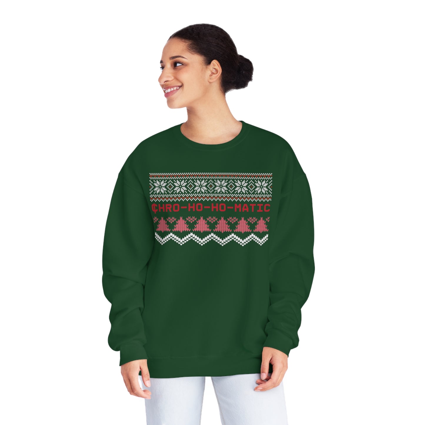 Holiday Chromatic - Unisex NuBlend® Crewneck Sweatshirt