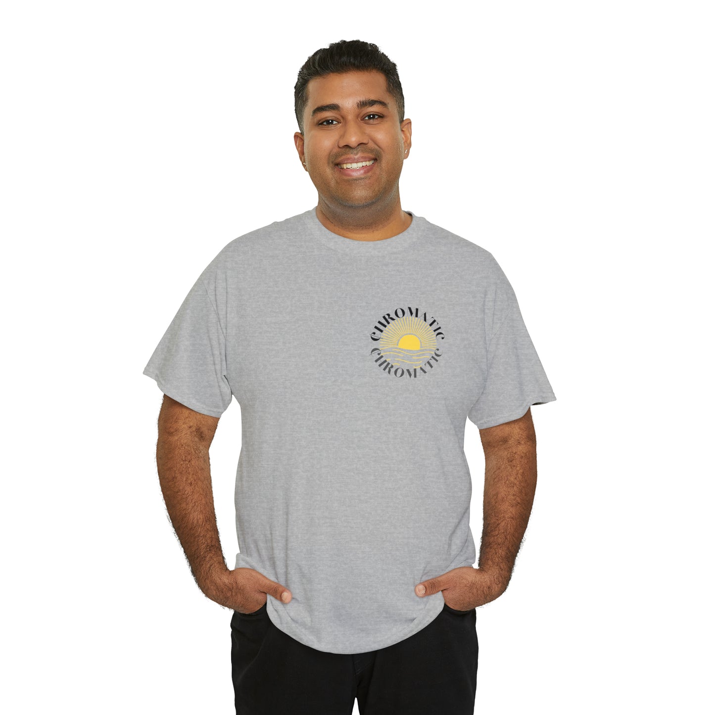 Chromatic Golden Hour Sun Circle Tee