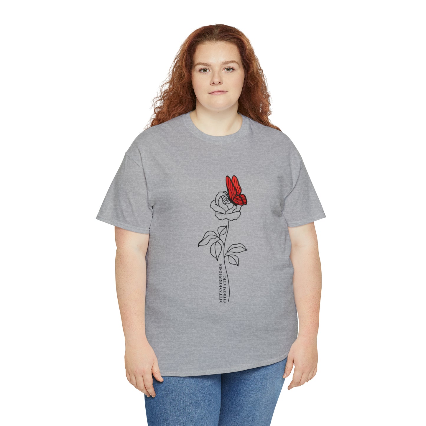 METAMORPHOSIS ROSE - Unisex Heavy Cotton Tee