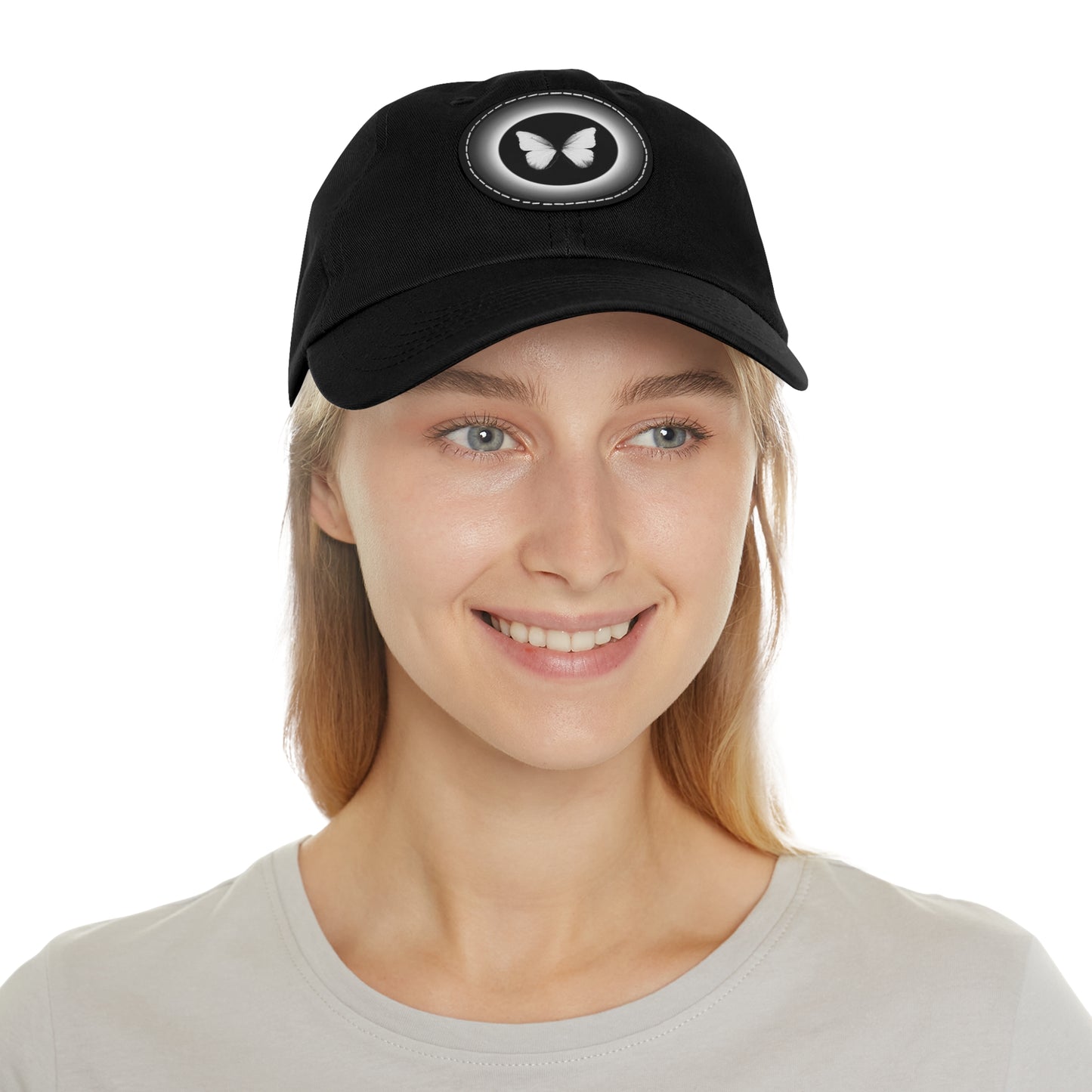 METAMORPHOSIS - Dad Hat with Leather Patch (Round)