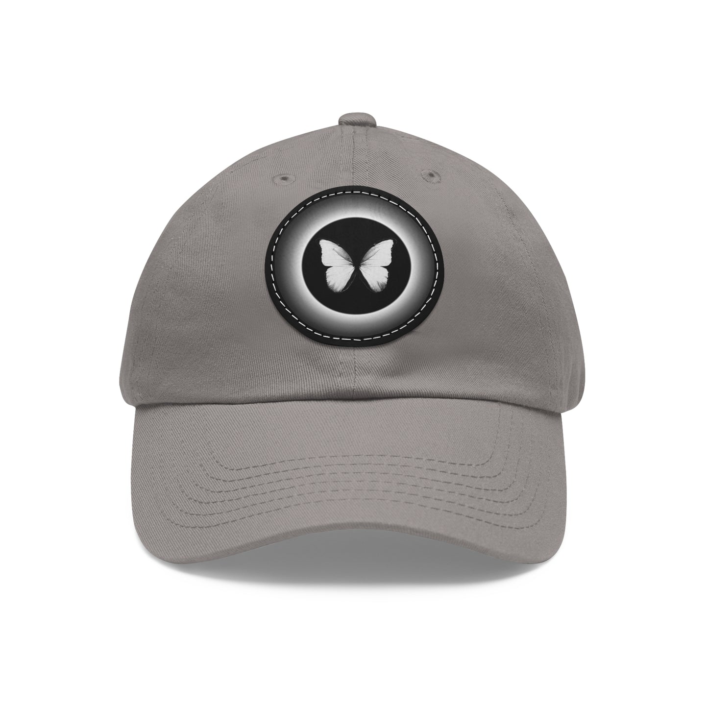 METAMORPHOSIS - Dad Hat with Leather Patch (Round)