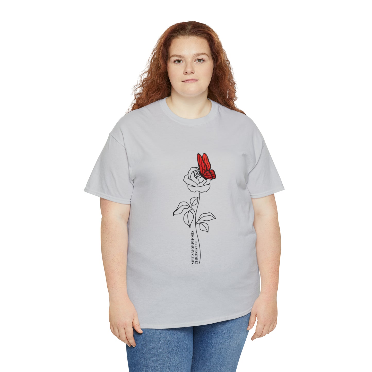 METAMORPHOSIS ROSE - Unisex Heavy Cotton Tee