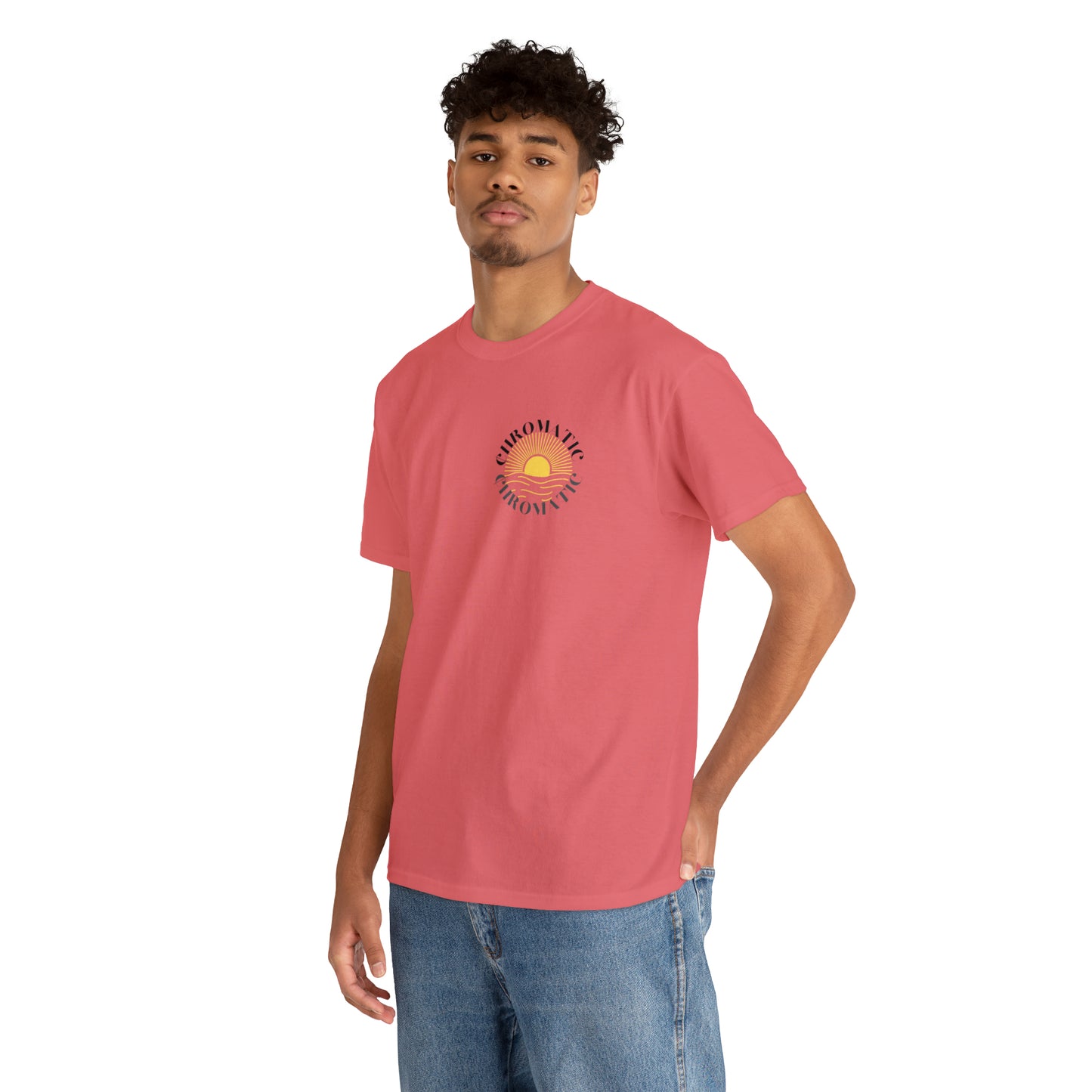 Chromatic Golden Hour Sun Circle Tee