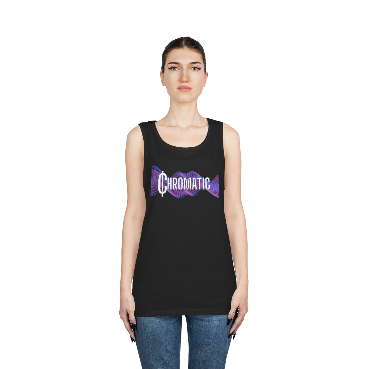 Chromatic Logo - Unisex Heavy Cotton Tank Top