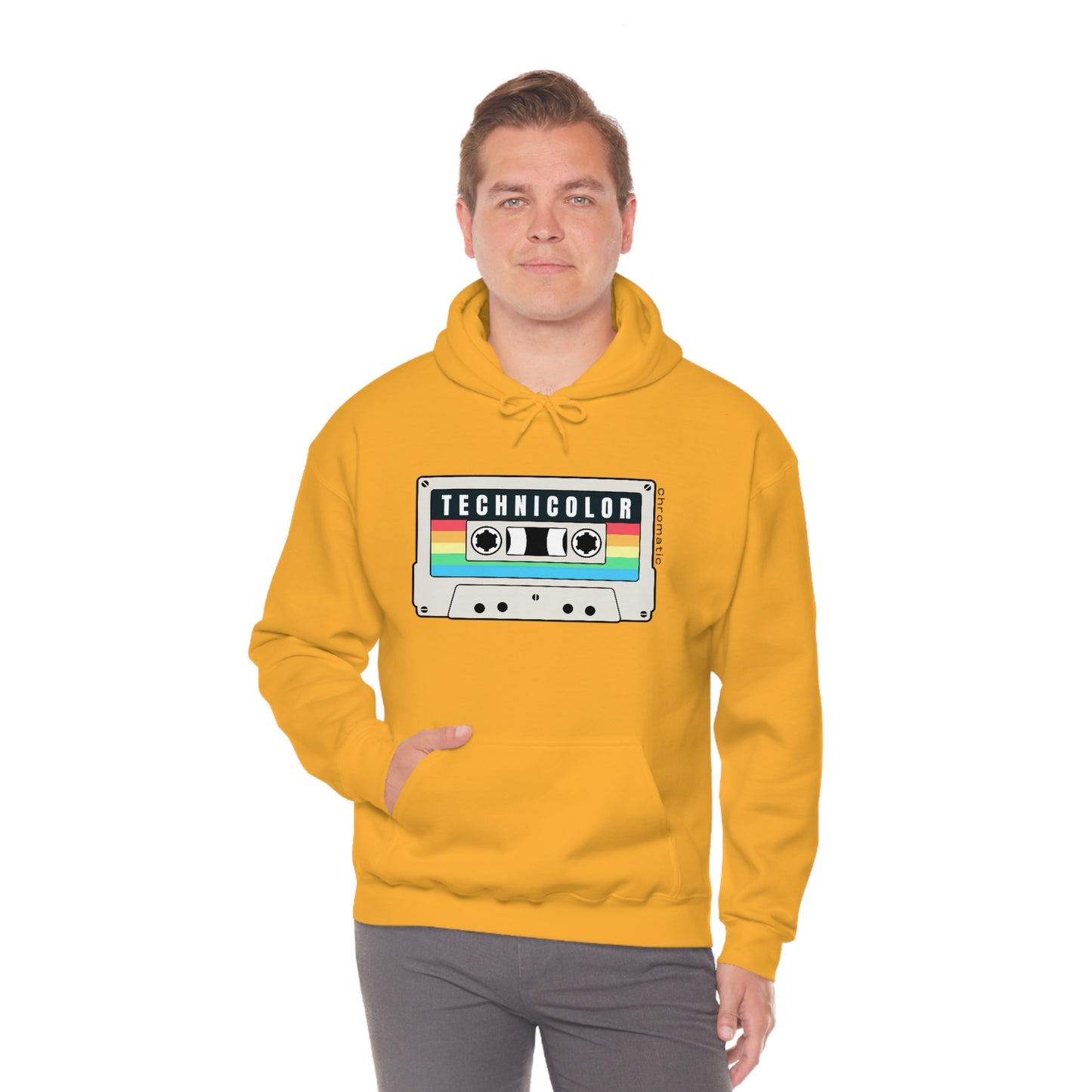 Technicolor Logo- Unisex Heavy Blend™ Hooded Sweatshirt