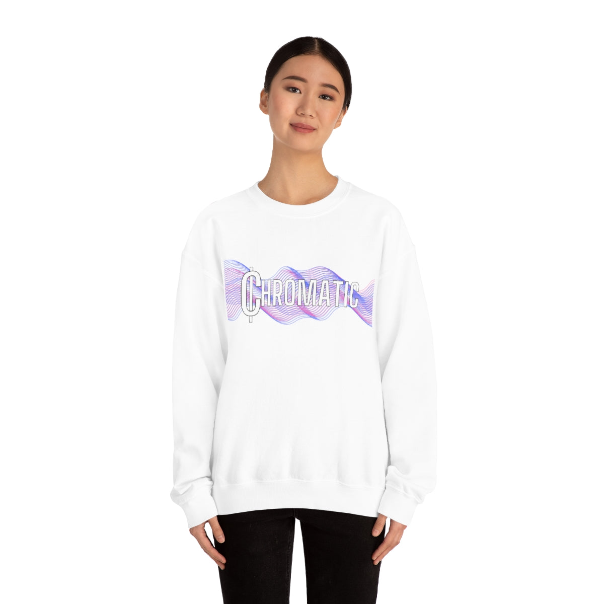 Chromatic Logo - Unisex Heavy Blend™ Crewneck Sweatshirt