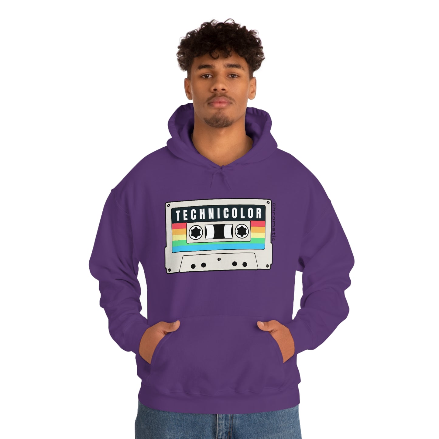 Technicolor Logo- Unisex Heavy Blend™ Hooded Sweatshirt