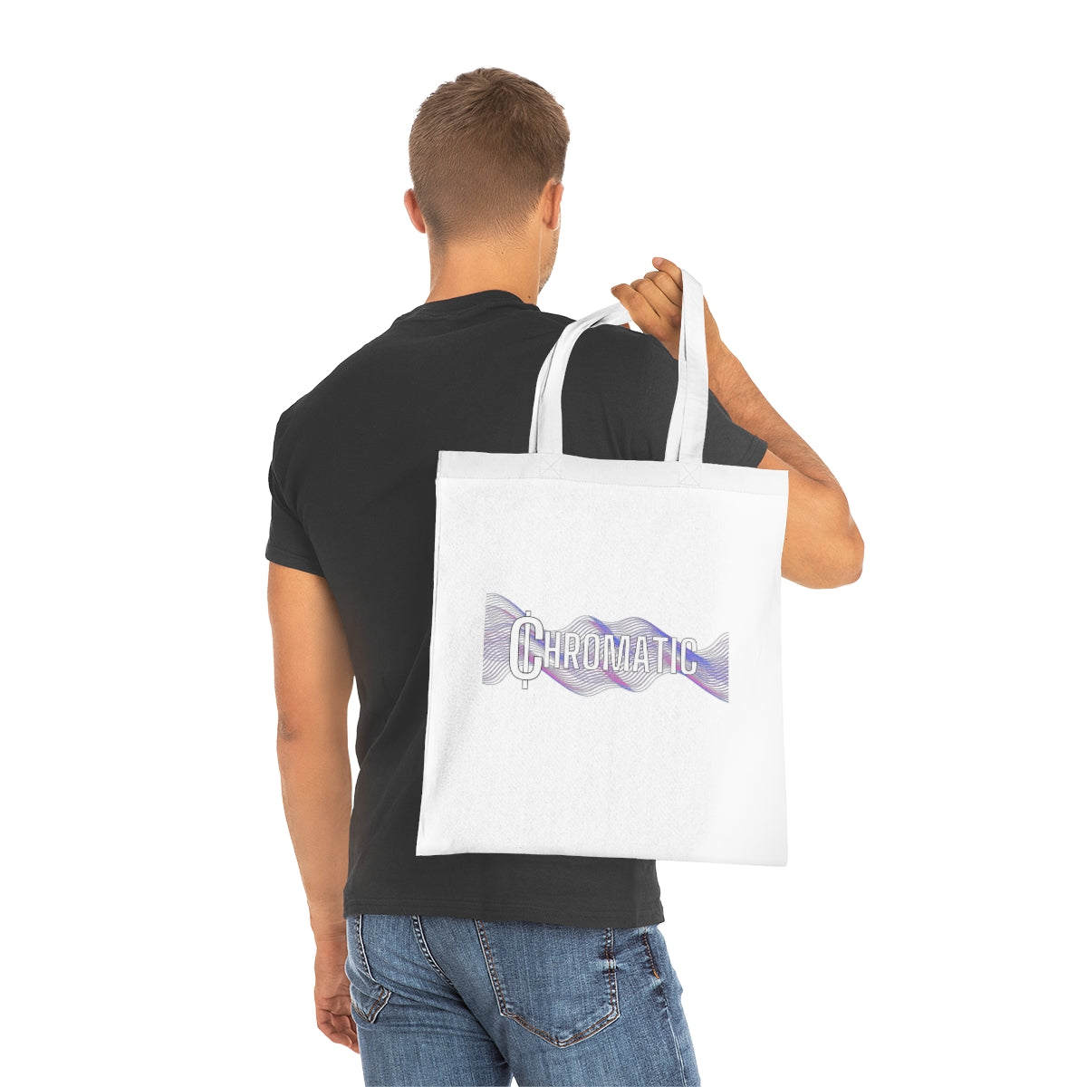 Chromatic Logo- Cotton Tote