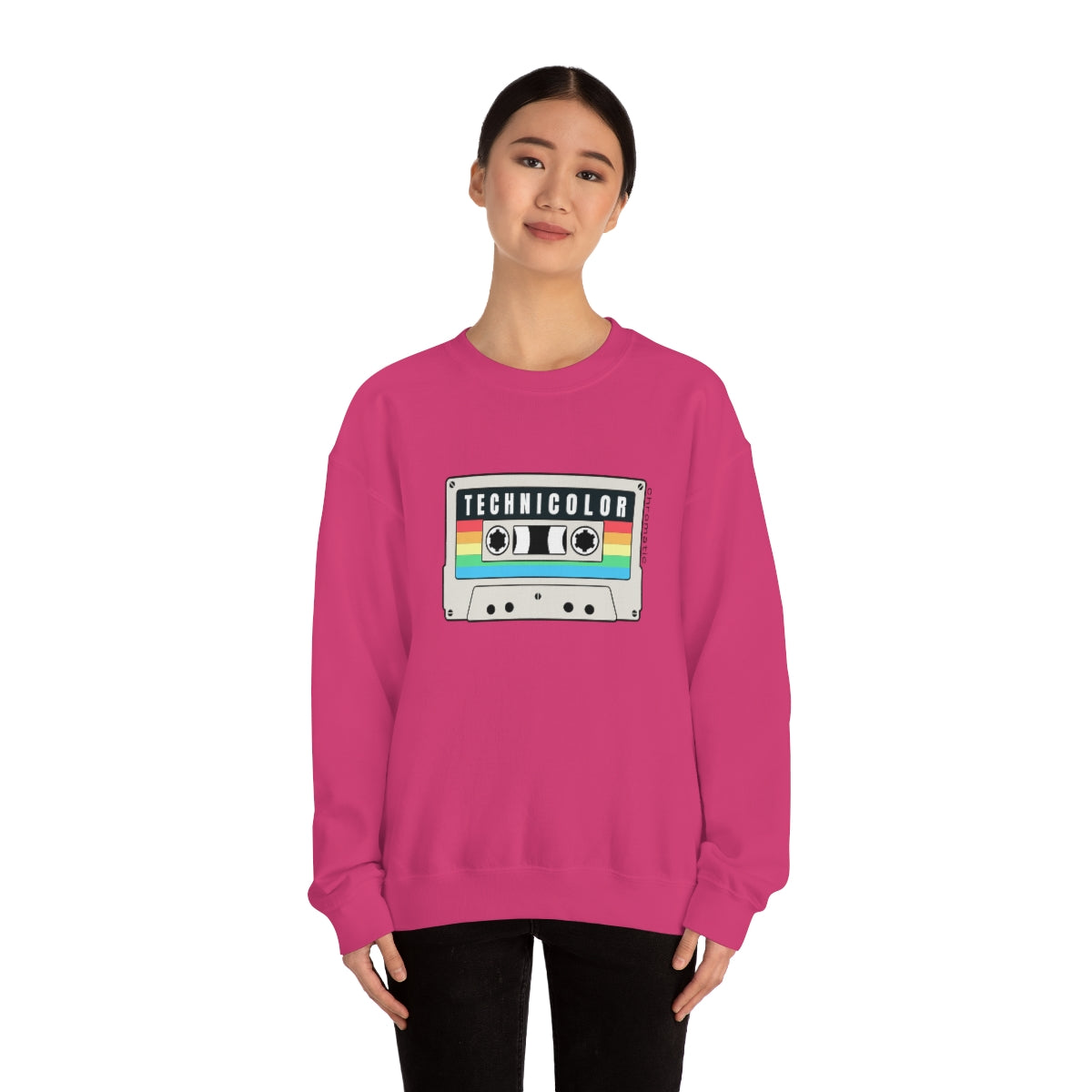 Technicolor Logo- Unisex Heavy Blend™ Crewneck Sweatshirt