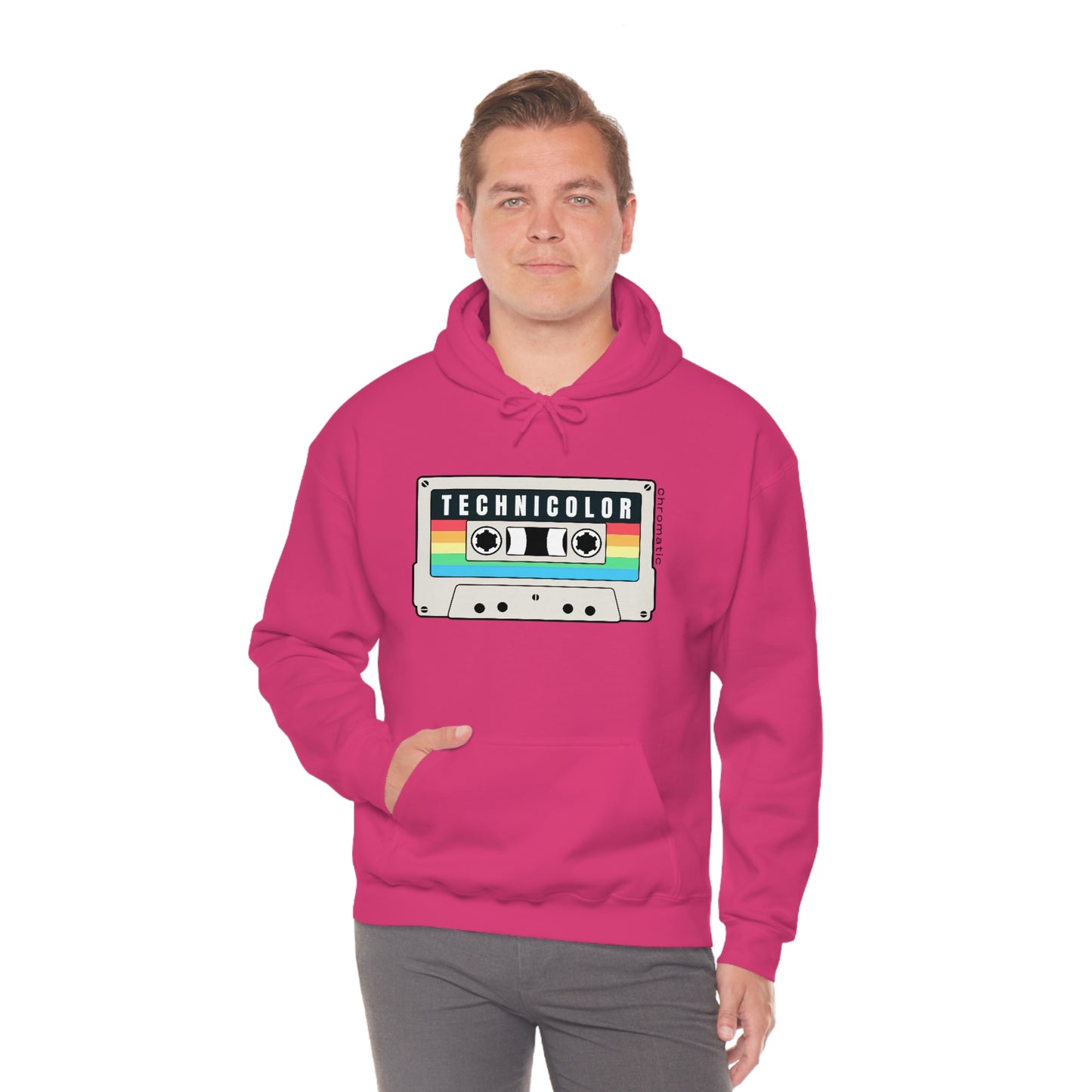 Technicolor Logo- Unisex Heavy Blend™ Hooded Sweatshirt