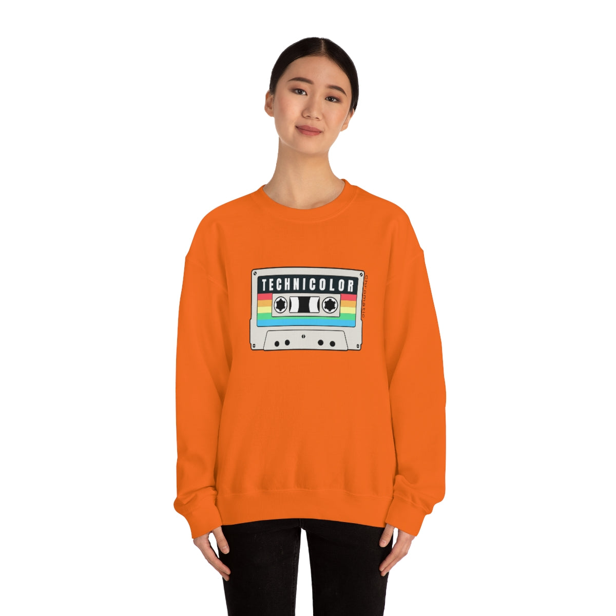 Technicolor Logo- Unisex Heavy Blend™ Crewneck Sweatshirt